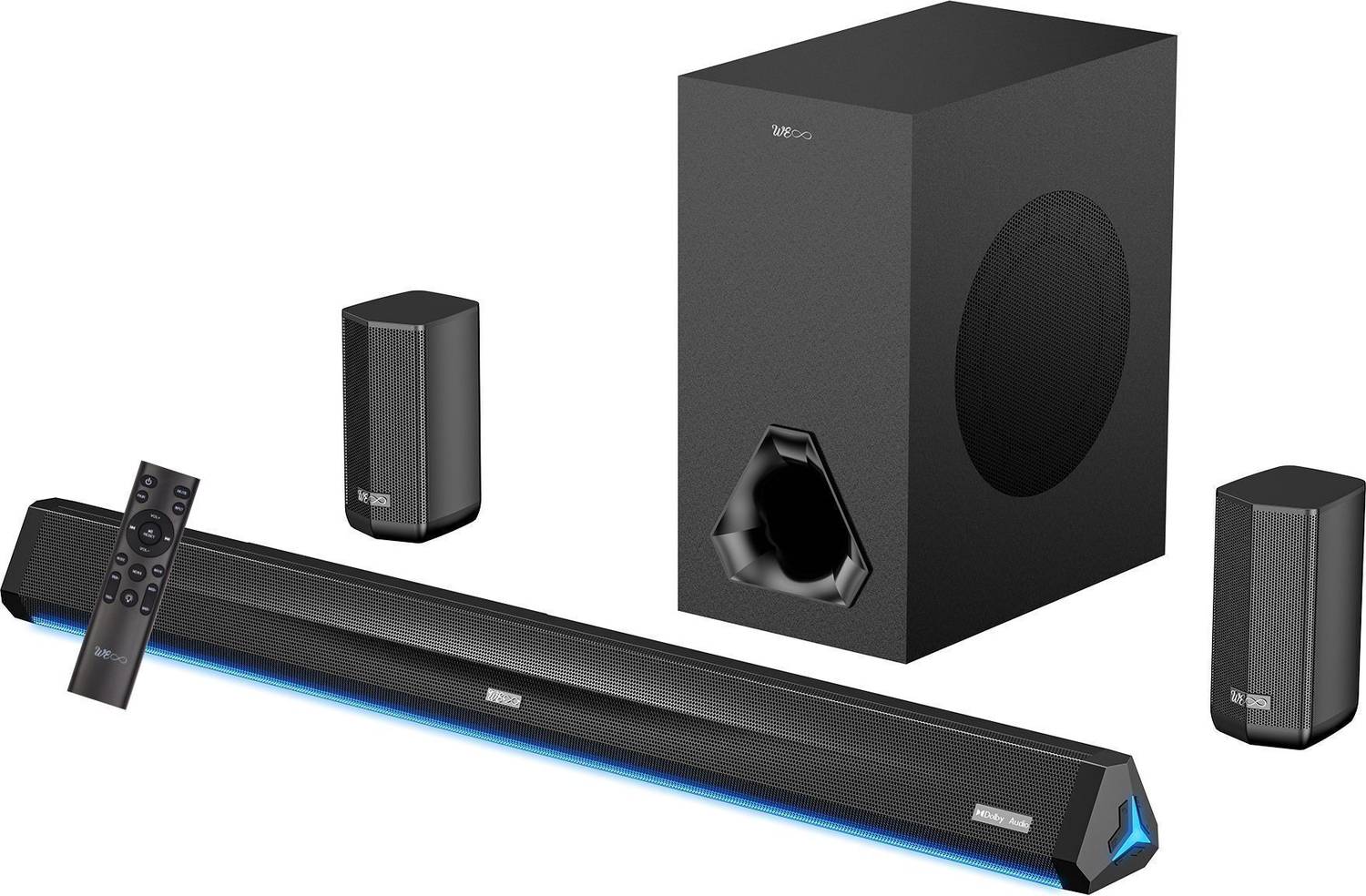 Walta Elite Brio 1525 5.1 Wireless Home Theater with Subwoofer, A