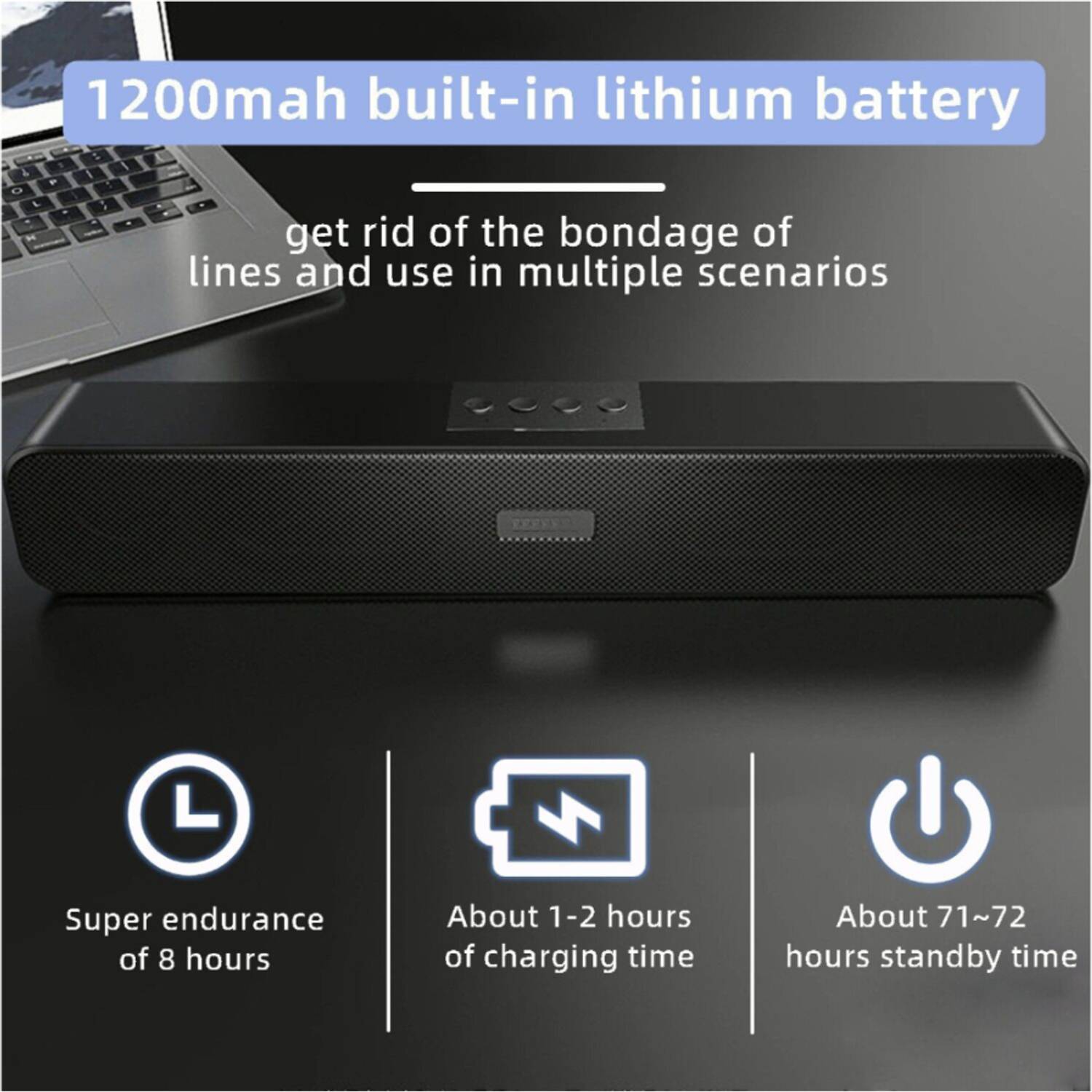 YAROH CX-39 M51 56W Bluetooth Home Theatre - Image 4