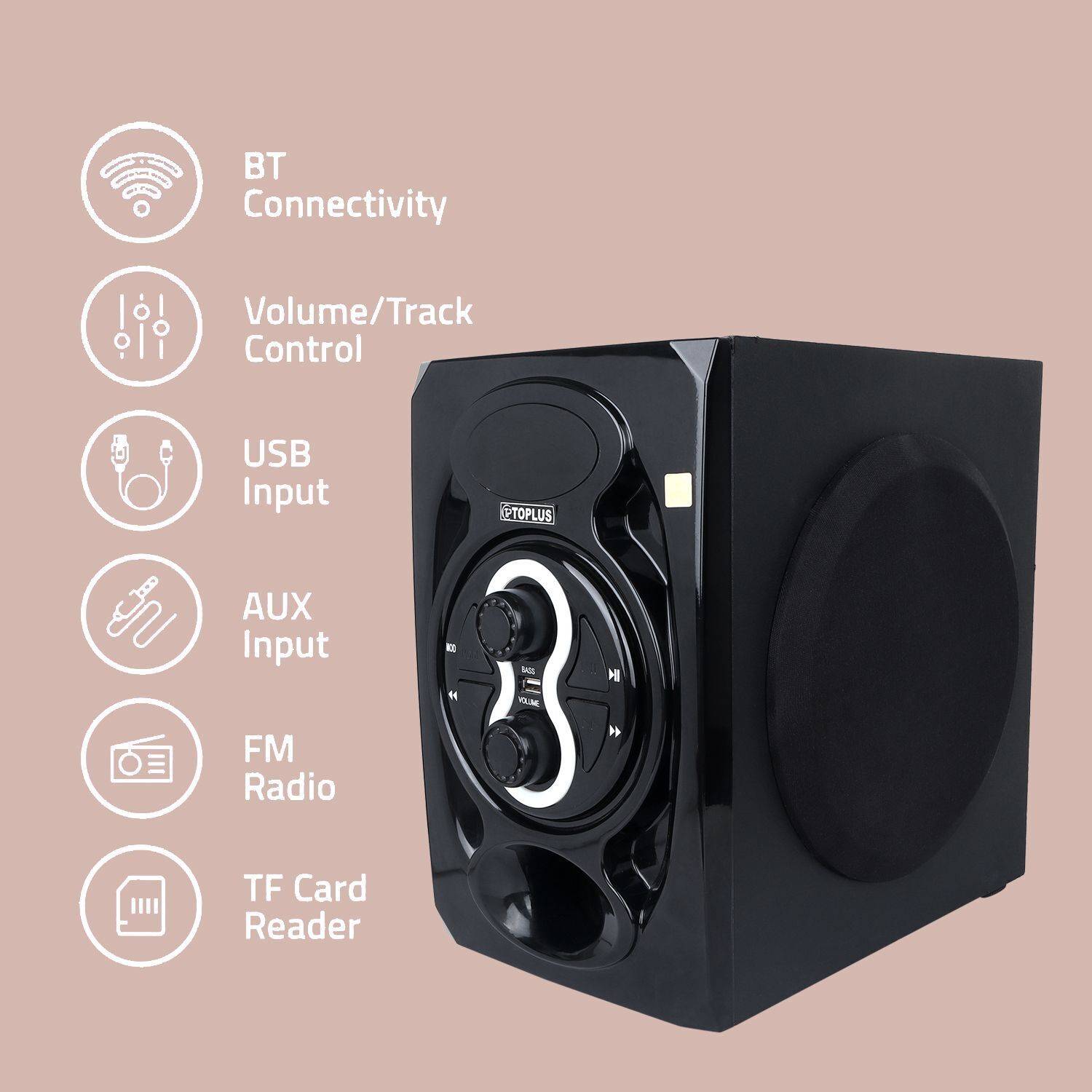TOPLUS Cine Venue 4000 75W Bluetooth Home Theatre - Image 4
