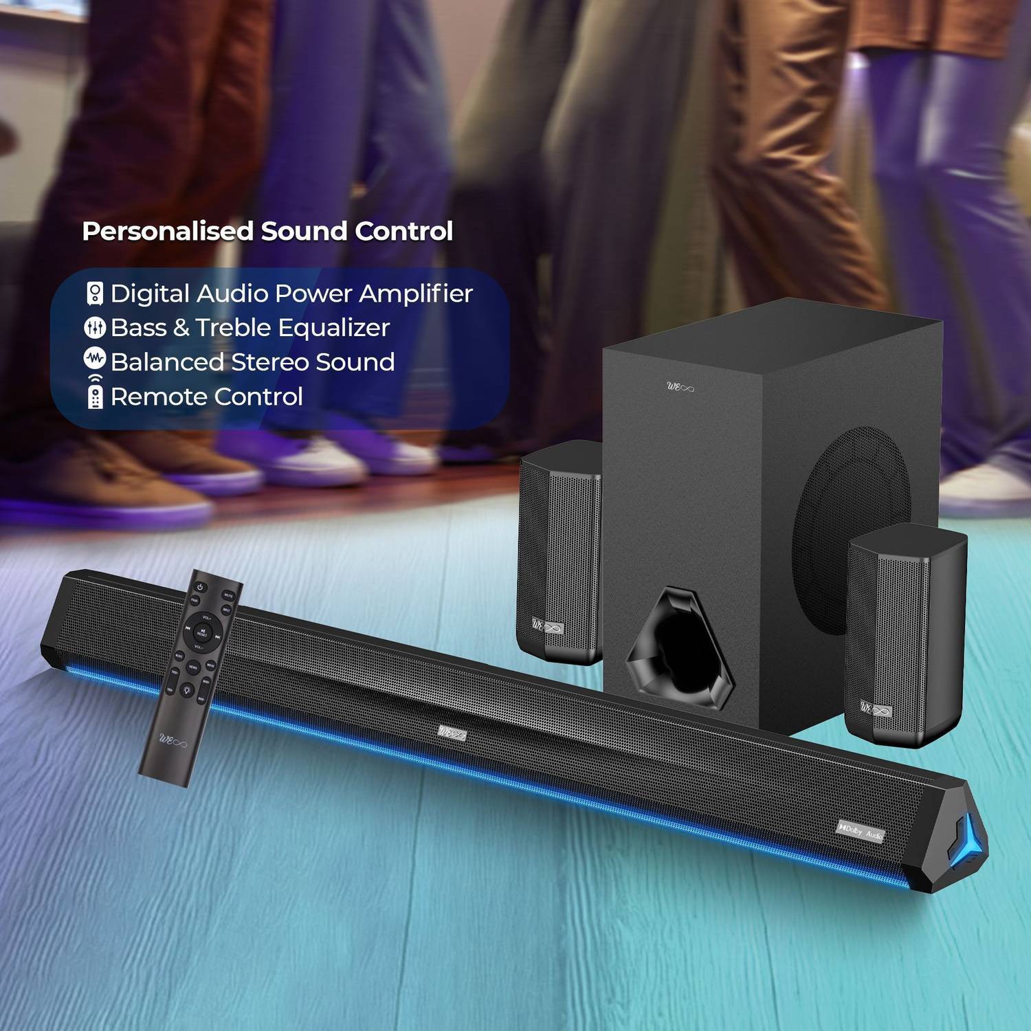 Walta Elite Brio 1525 5.1 Wireless Home Theater - Image 5