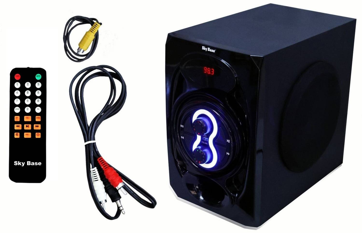 SKYBASE BABY BASS 2.0 9500 W Bluetooth Home Theatre (Black, 5.1 C