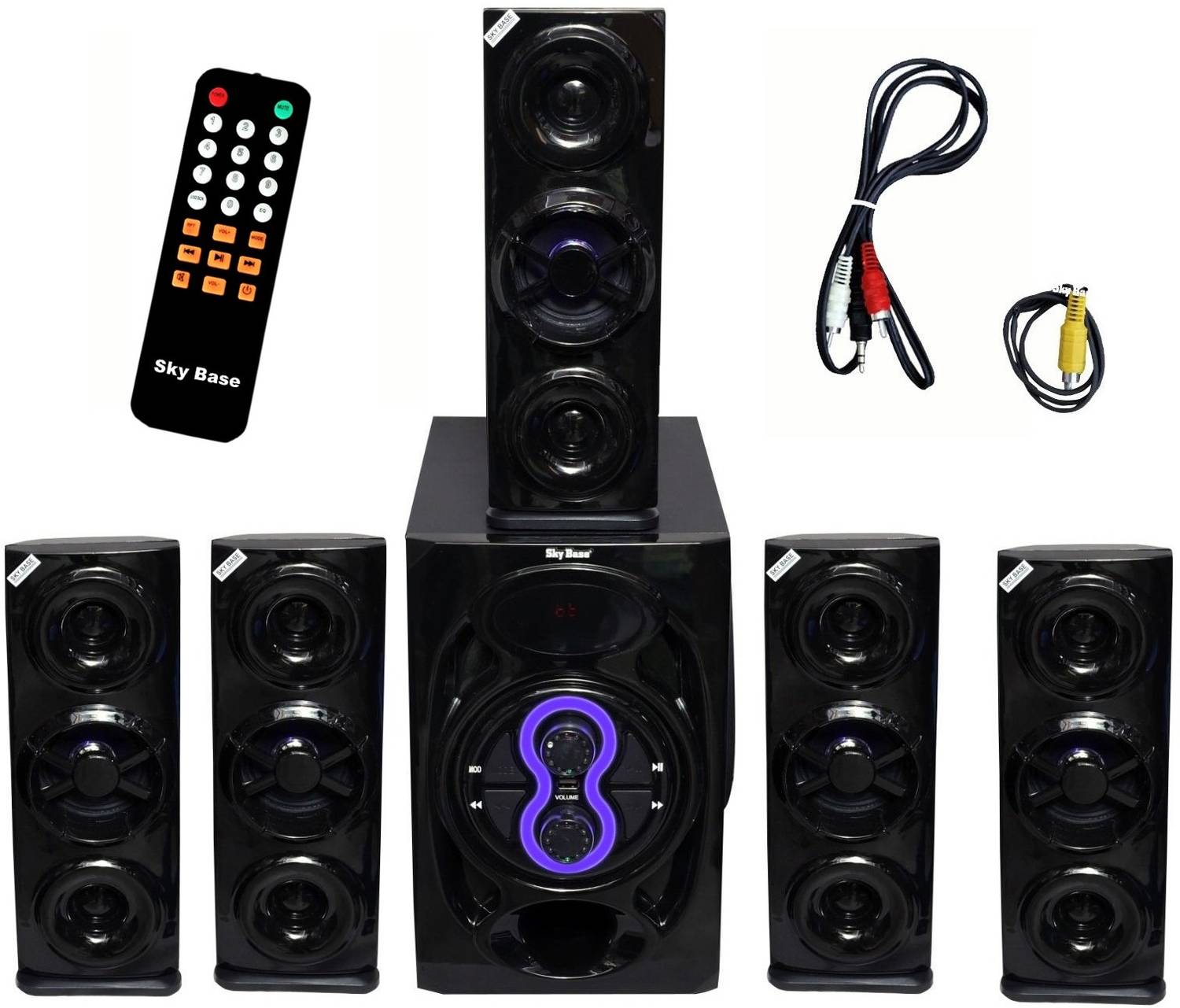 SKYBASE cobra 1 9100 W Bluetooth Home Theatre (Black, 5.1 Channel