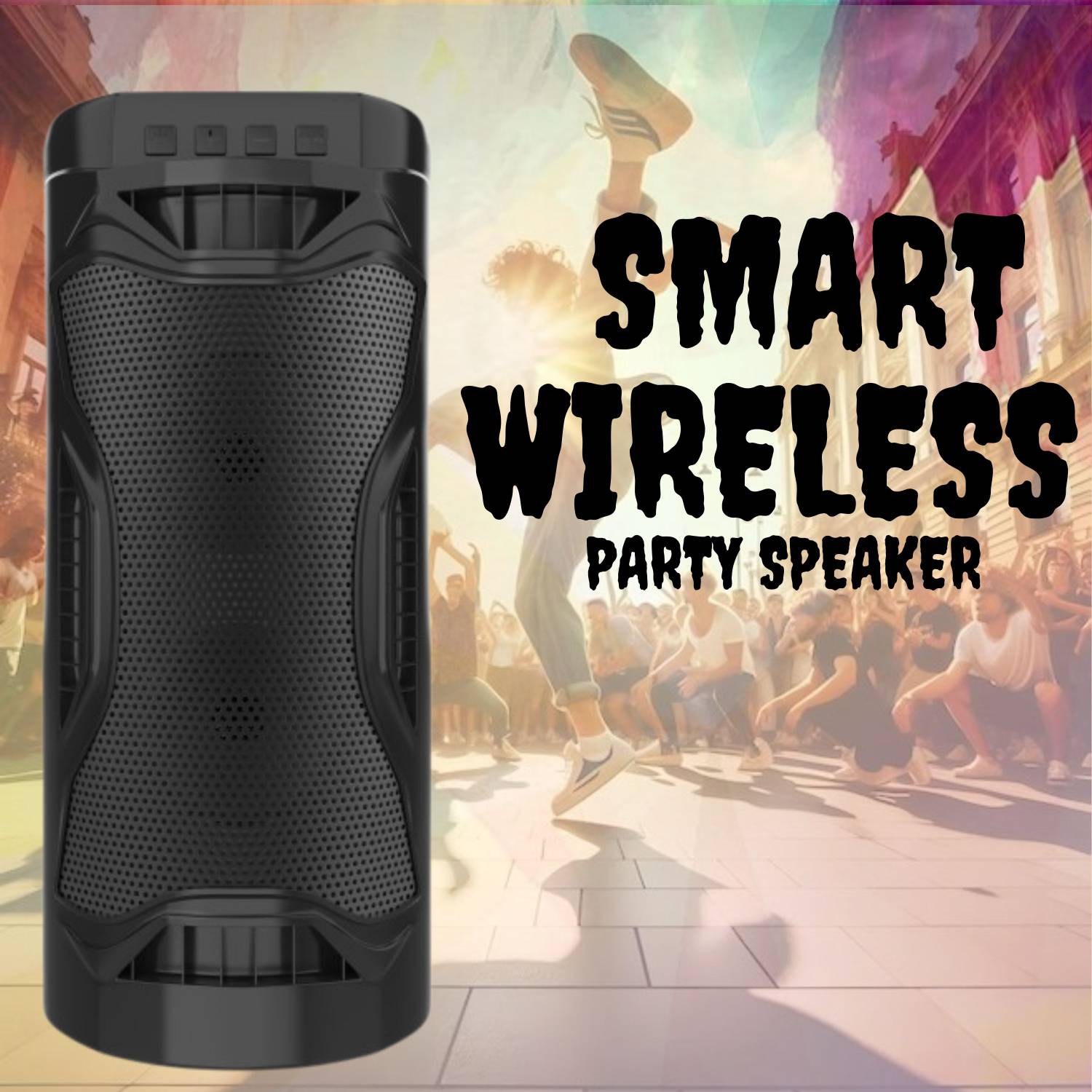 Buy FRONY Bubble (WIRELESS BLUETOOTH PARTY SPEAKER)With Wire Mic