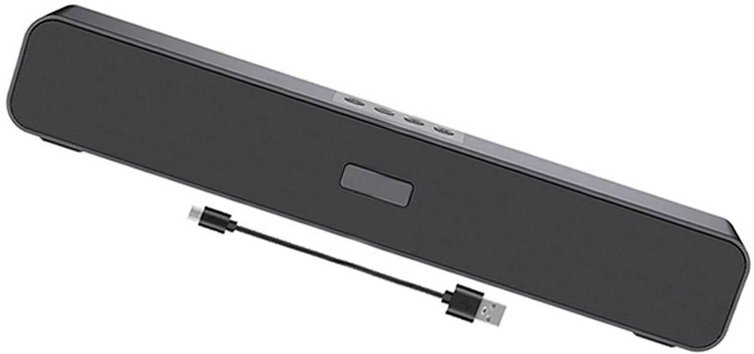 MSNR R91 Bluetooth 5.1 Soundbar Laptop/PC Built Radio FM, USB Pendrive & Aux Slot C3 16 W Bluetooth Home Theatre