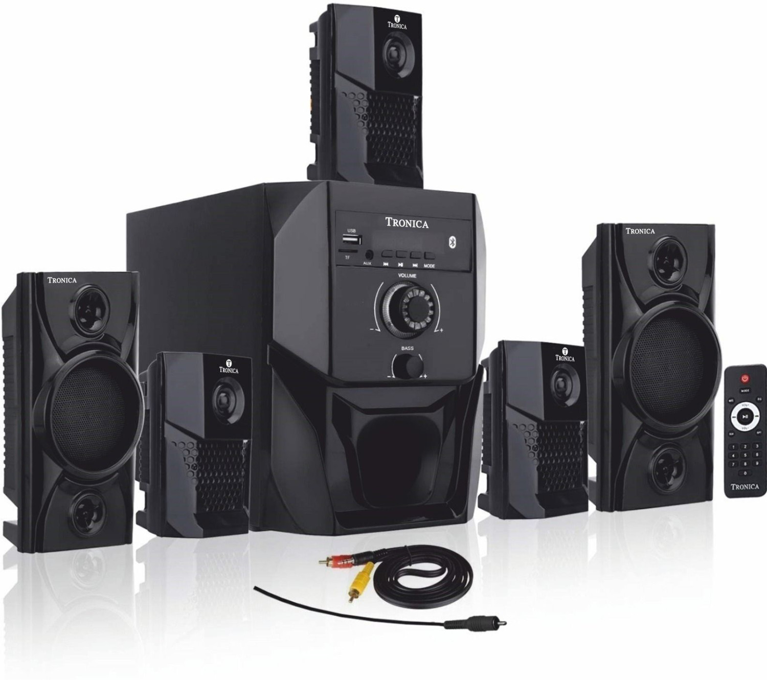Image of TRONICA Super King With FM /PenDrive /Sd Card /Mobile /Aux Support & Remote 51 W Bluetooth Home Theatre