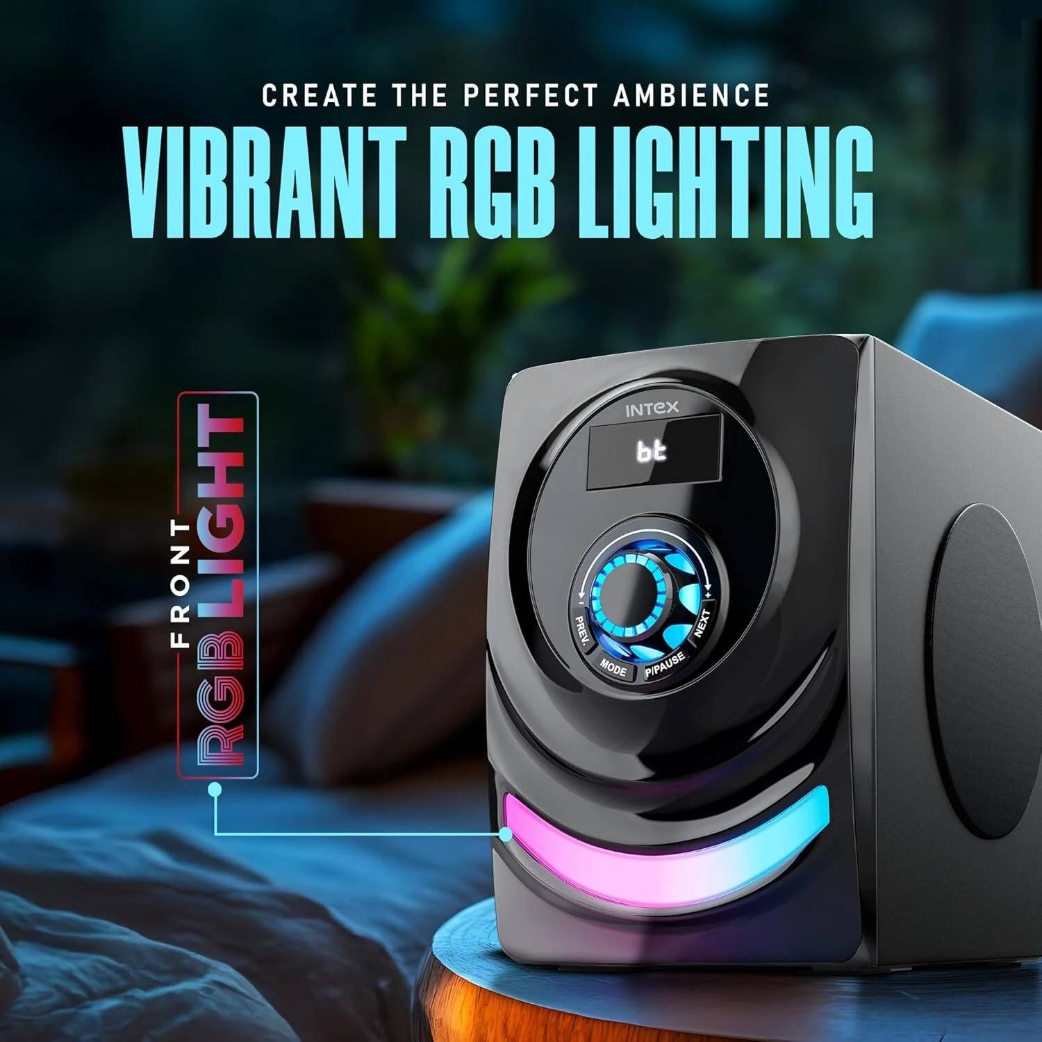 Intex 5.1 ROAR 1000 100W Bluetooth Home Theatre - Image 4