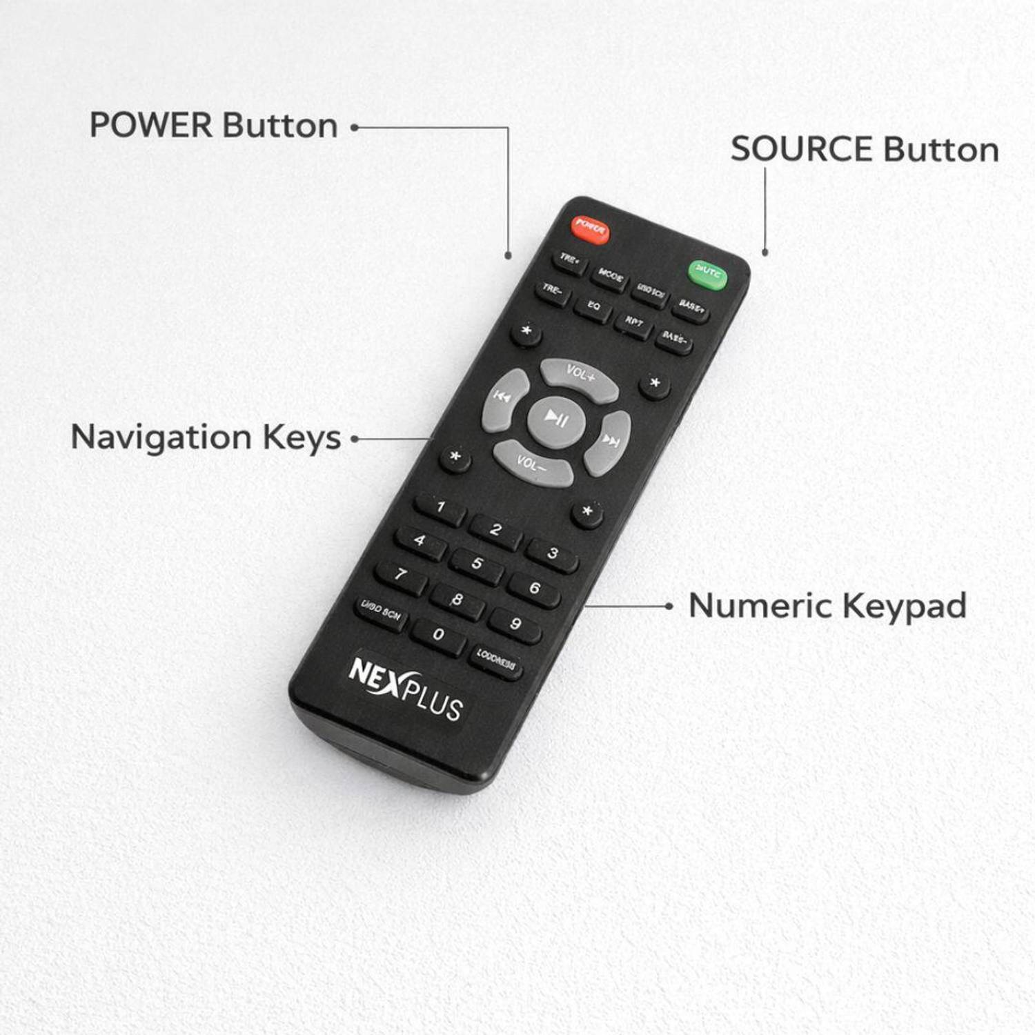 nexplus SB-180 180W Bluetooth Home Theatre - Image 3