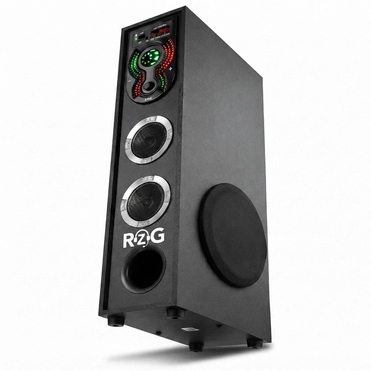 RZG L-2 DJ High Bass Tower Speaker Bluetooth Speaker 120 W Bluetooth Party Speaker - Image 1