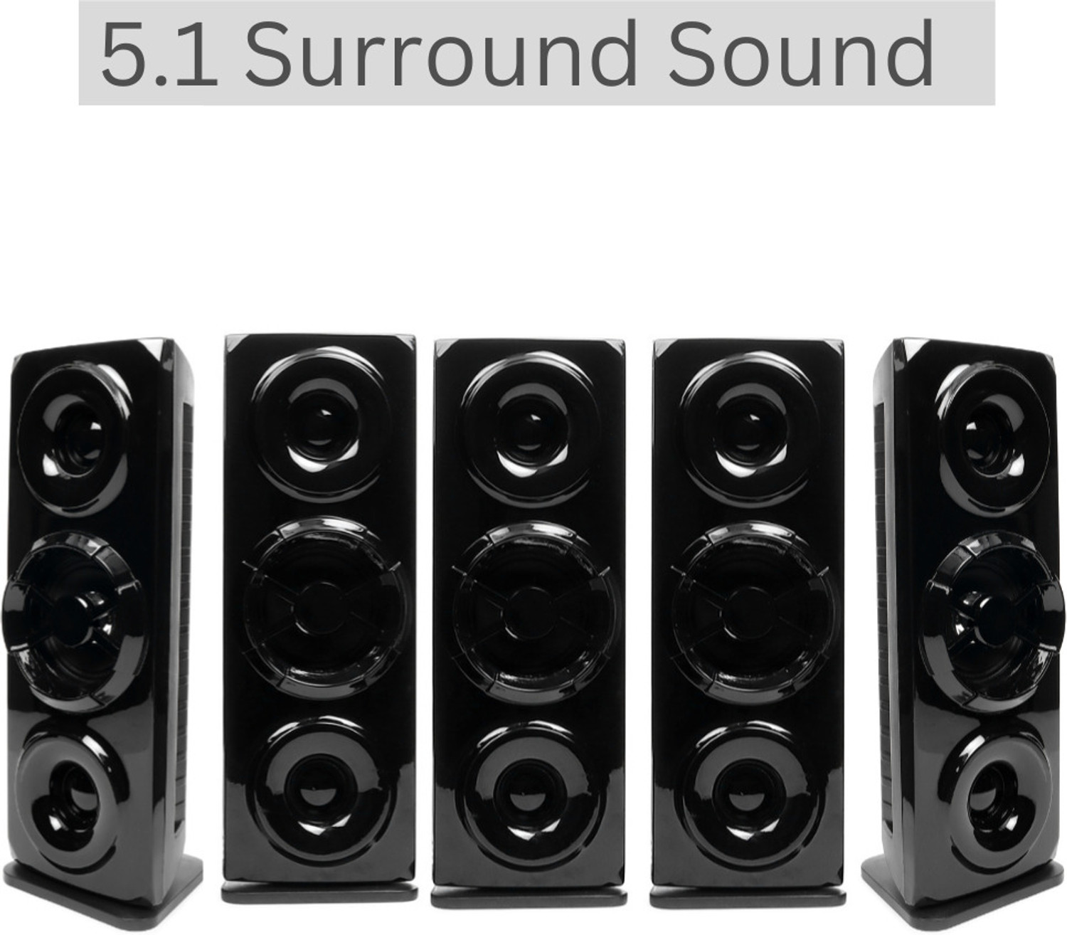 Image of TOPLUS Phantom HI-BASS DJ Sound 9500 W Bluetooth Home Theatre