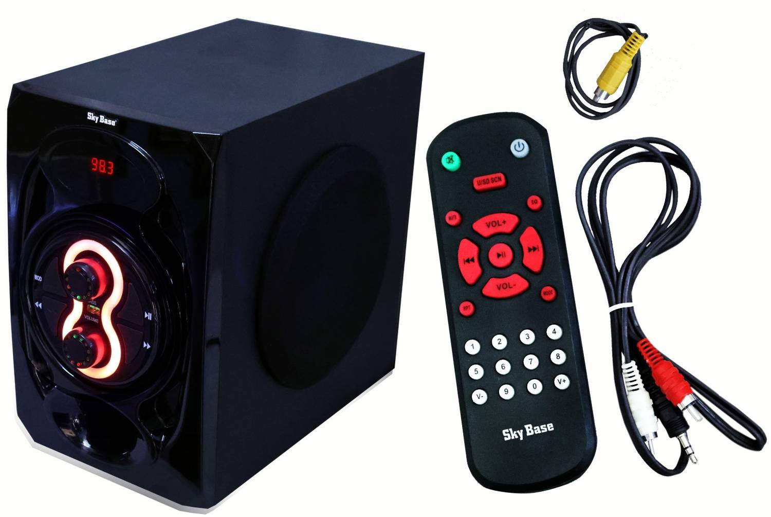 SKYBASE Cobra-2- 9500 W Bluetooth Home Theatre (Black, 5.1 Channe