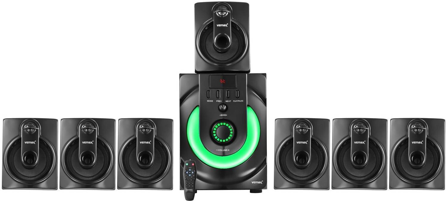 Vemax Real 7.1 Bluetooth Home Theatre 90W - Image 2