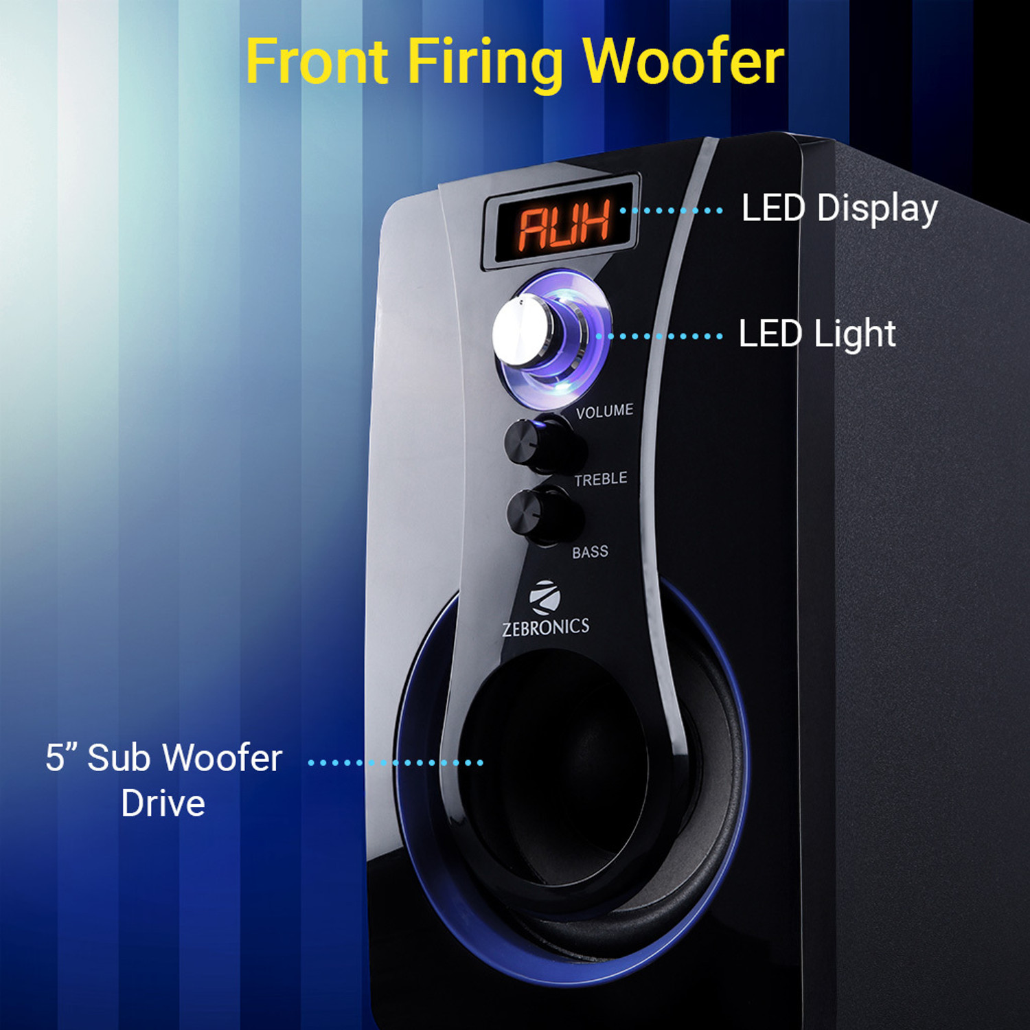 Image of ZEBRONICS Zeb BT3490RUCF 100 Watt Home Theatre