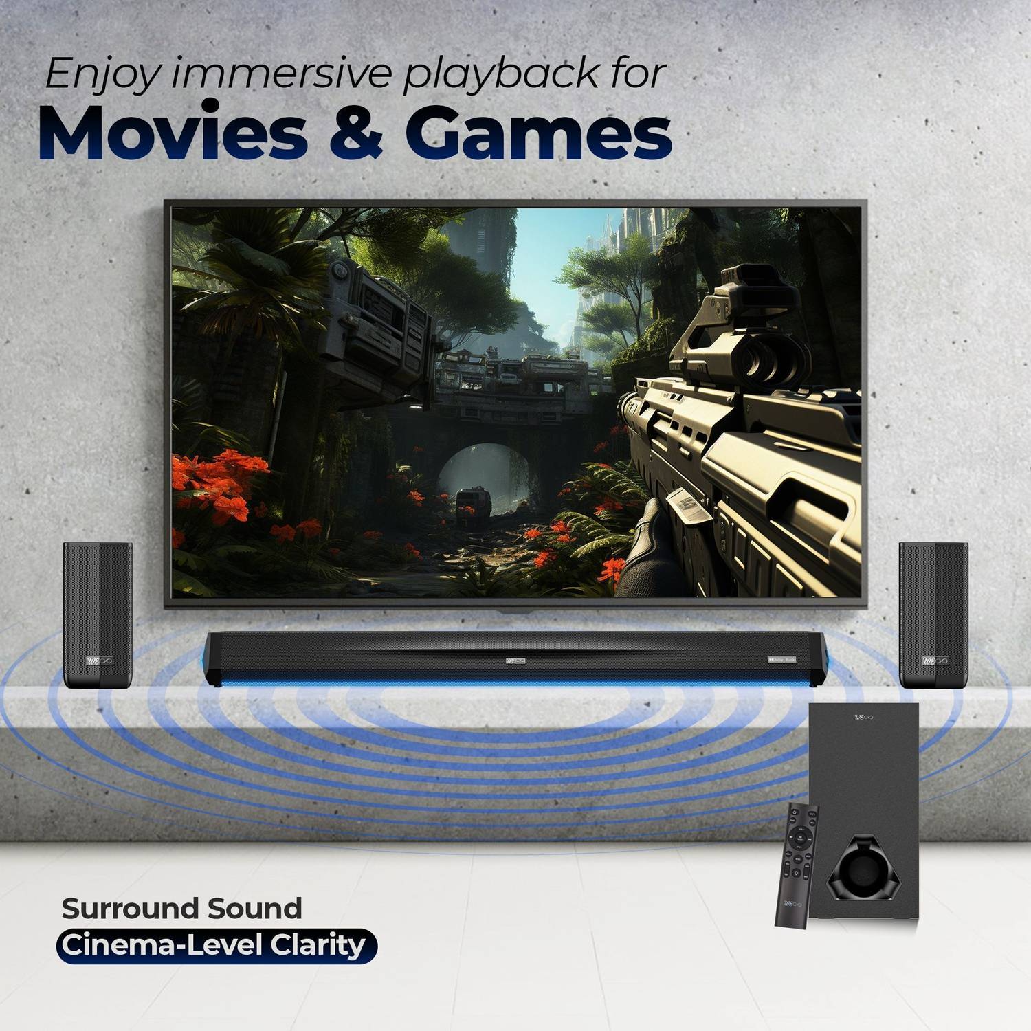 Walta Elite Brio 1525 5.1 Wireless Home Theater - Image 2