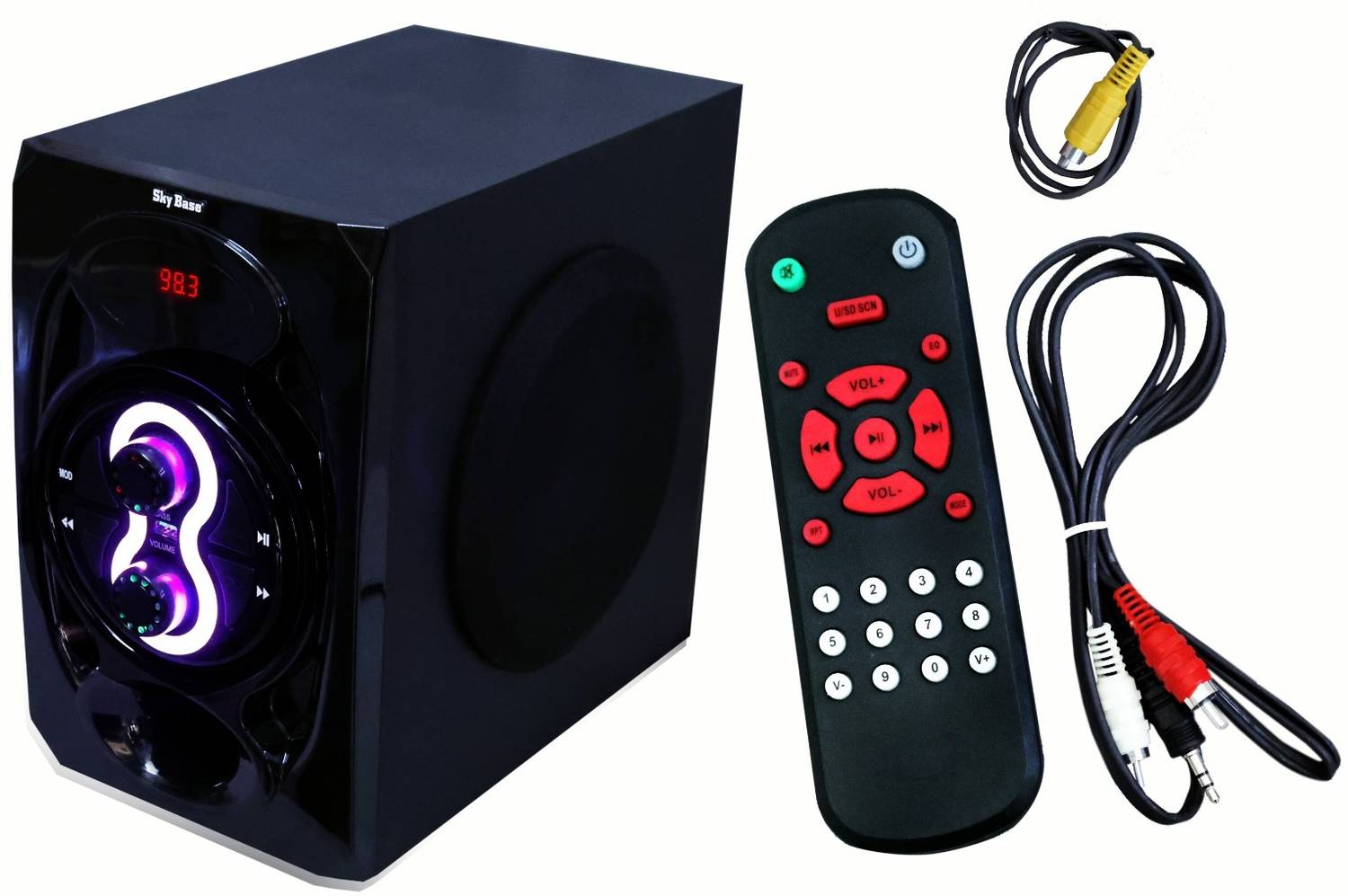 SKYBASE Cobra-2- 9500 W Bluetooth Home Theatre (Black, 5.1 Channe