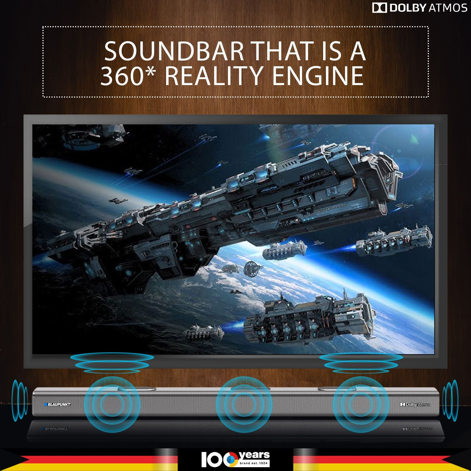Image of Blaupunkt SBW600 XCEED 9.1.4 Dolby Atmos I 360 Surround Sound I Premium Home Theater 700 W Bluetooth Home Theatre