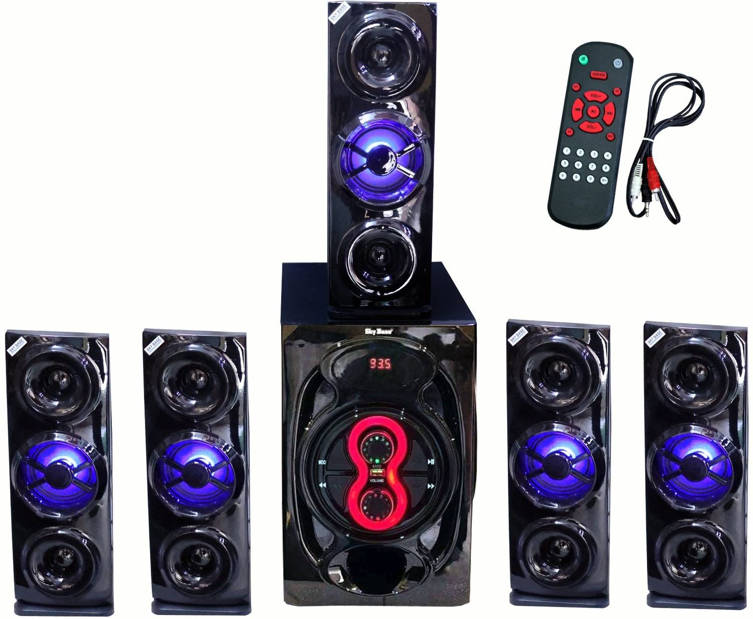 SKYBASE Cobra-2- 9500 W Bluetooth Home Theatre (Black, 5.1 Channe