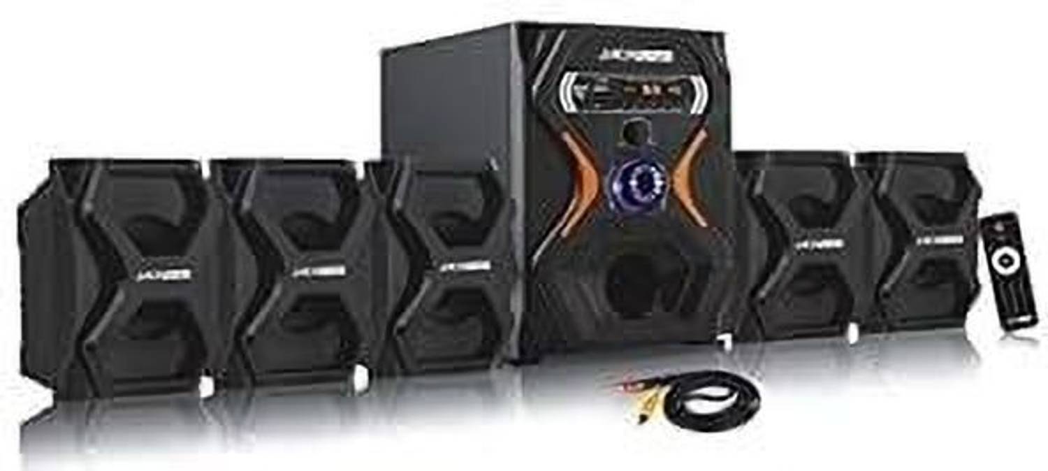 JACKTRON Multifunctional System with USB/SD, FM, TV & AUX Support
