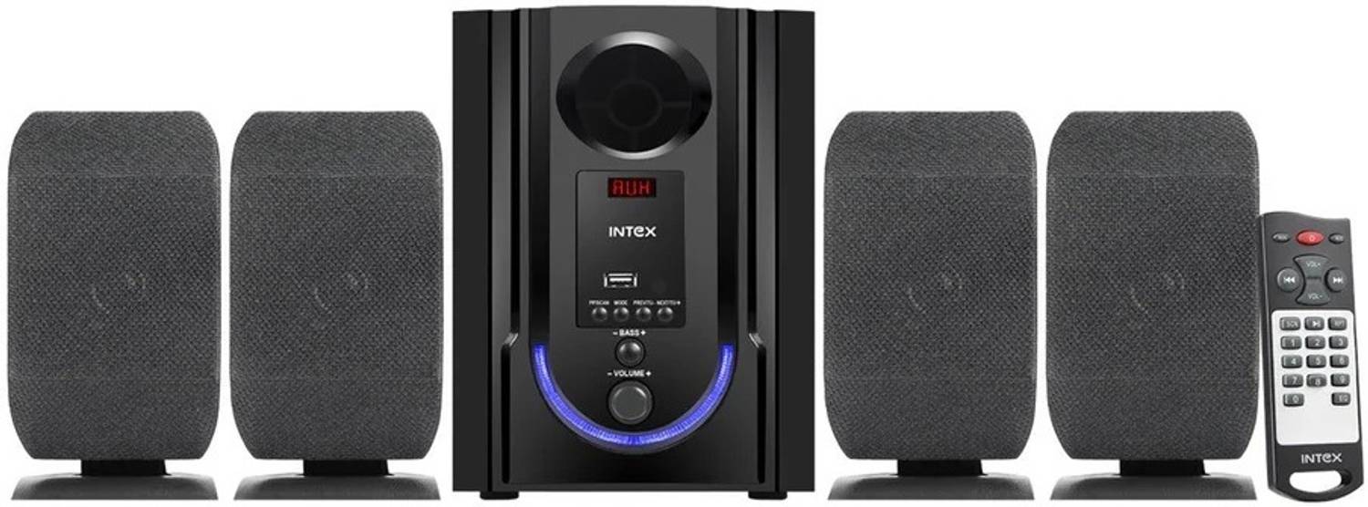 Intex 4.1 Roar 4701 (301 PRO) 70 W Bluetooth Home Theatre (Black,