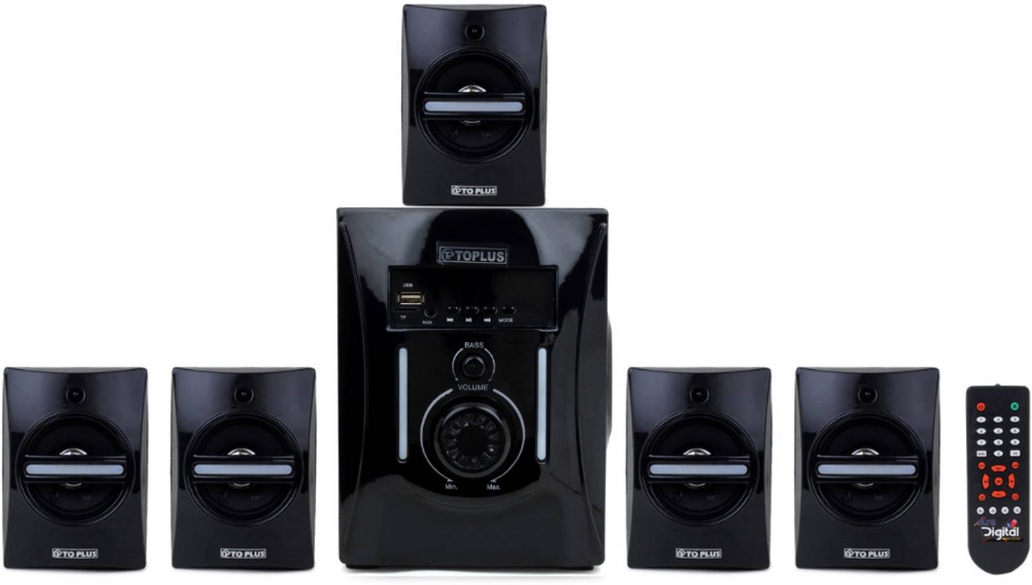 TOPLUS T5-18N5 65W Bluetooth Home Theatre - Image 2