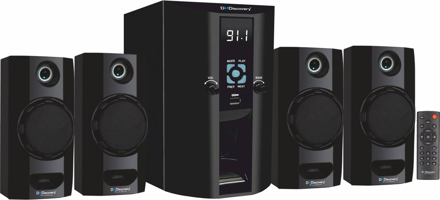 DH Discovery DH6600W 90W Bluetooth Home Theatre
