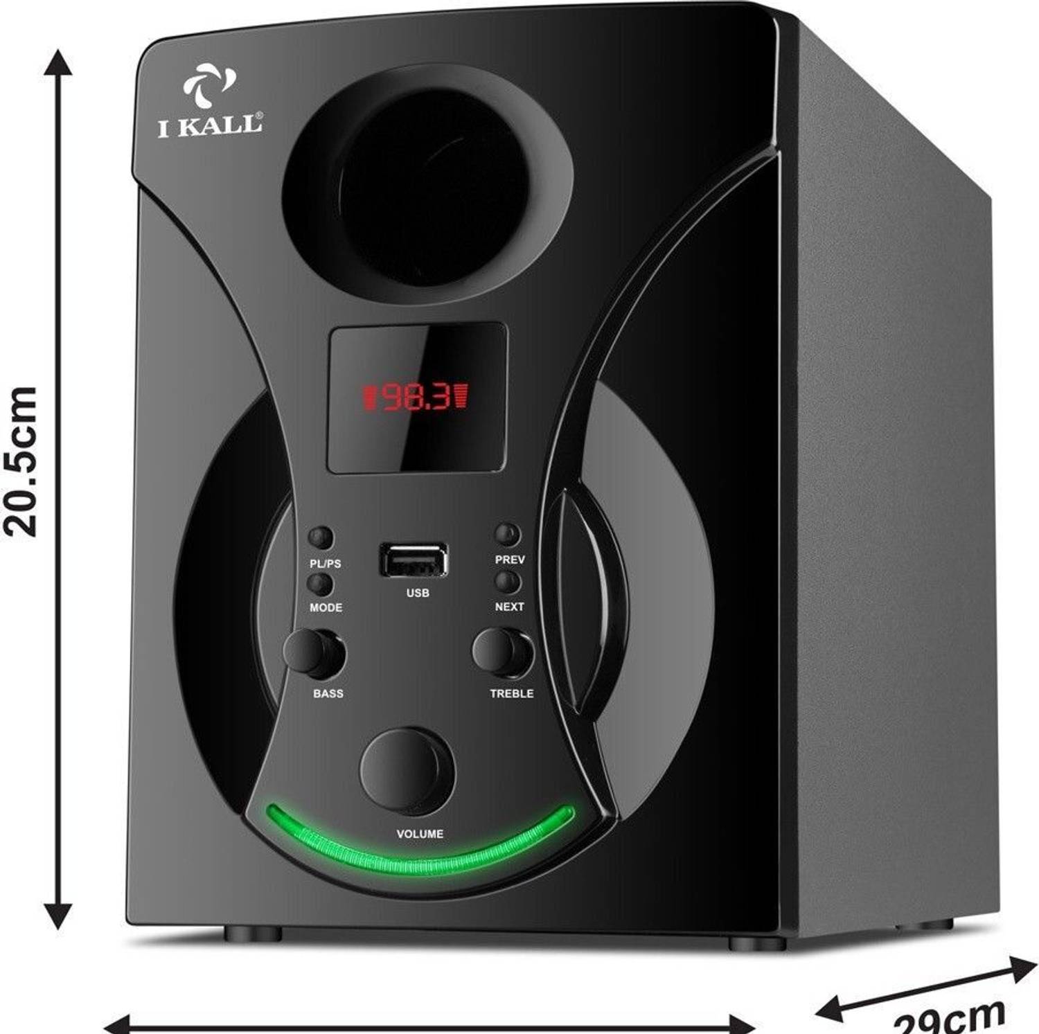 I Kall IK22 Real 40W Bluetooth Home Theatre - Image 3