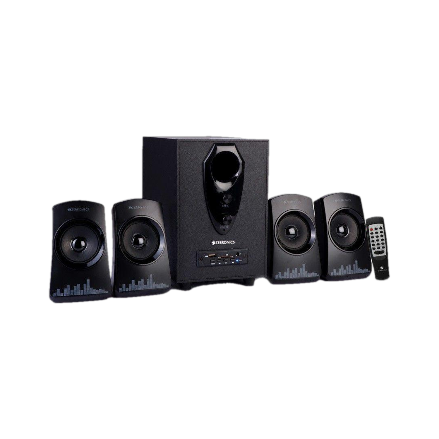 ZEBRONICS ZEB-FEEL 4 60W Bluetooth Speaker Black