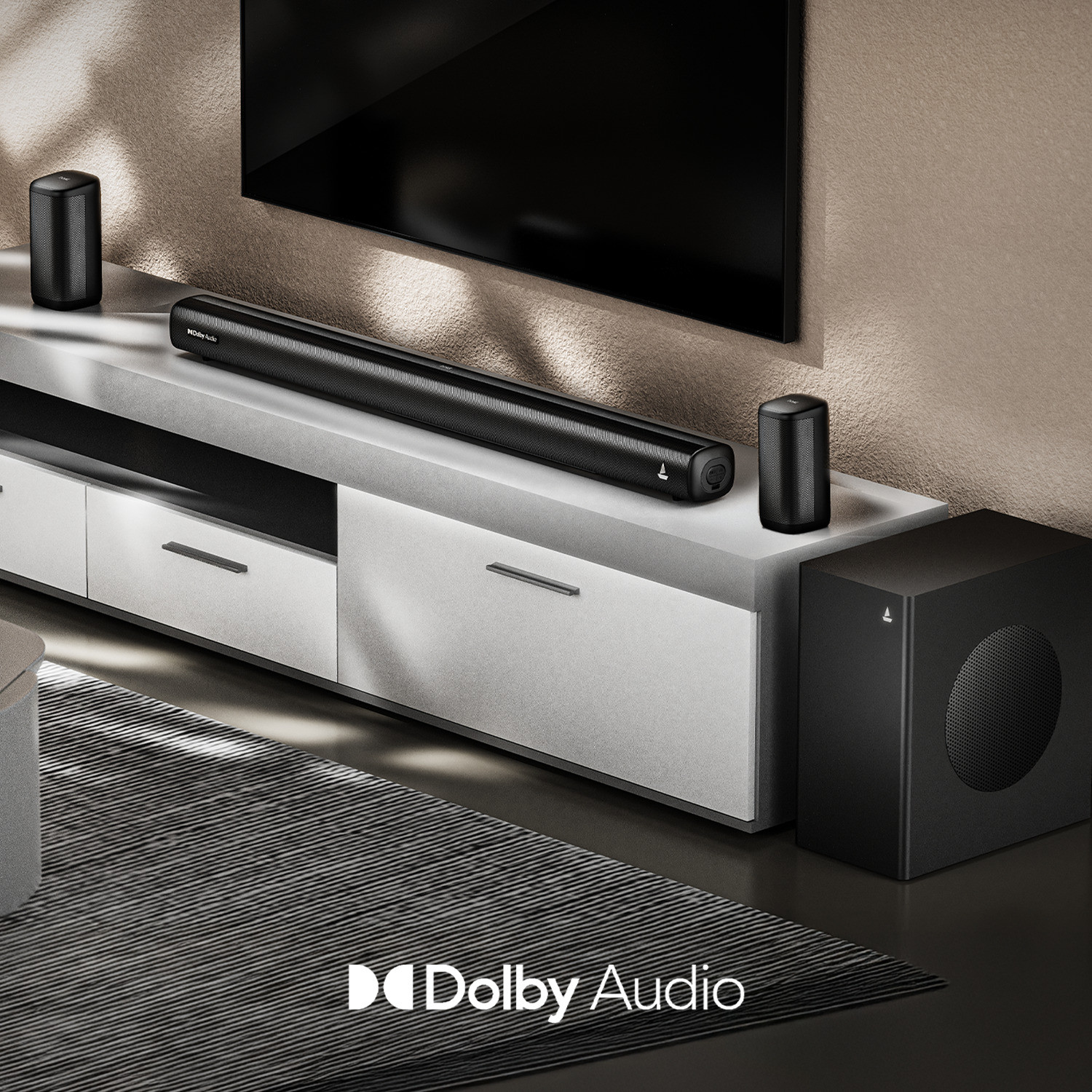 Image of boAt Aavante Prime 5.1 4050D, Dolby Audio, Multi Connect,Wireless Satellites,EQ Modes 400 W Bluetooth Soundbar (Black, 5.1 Channel)
