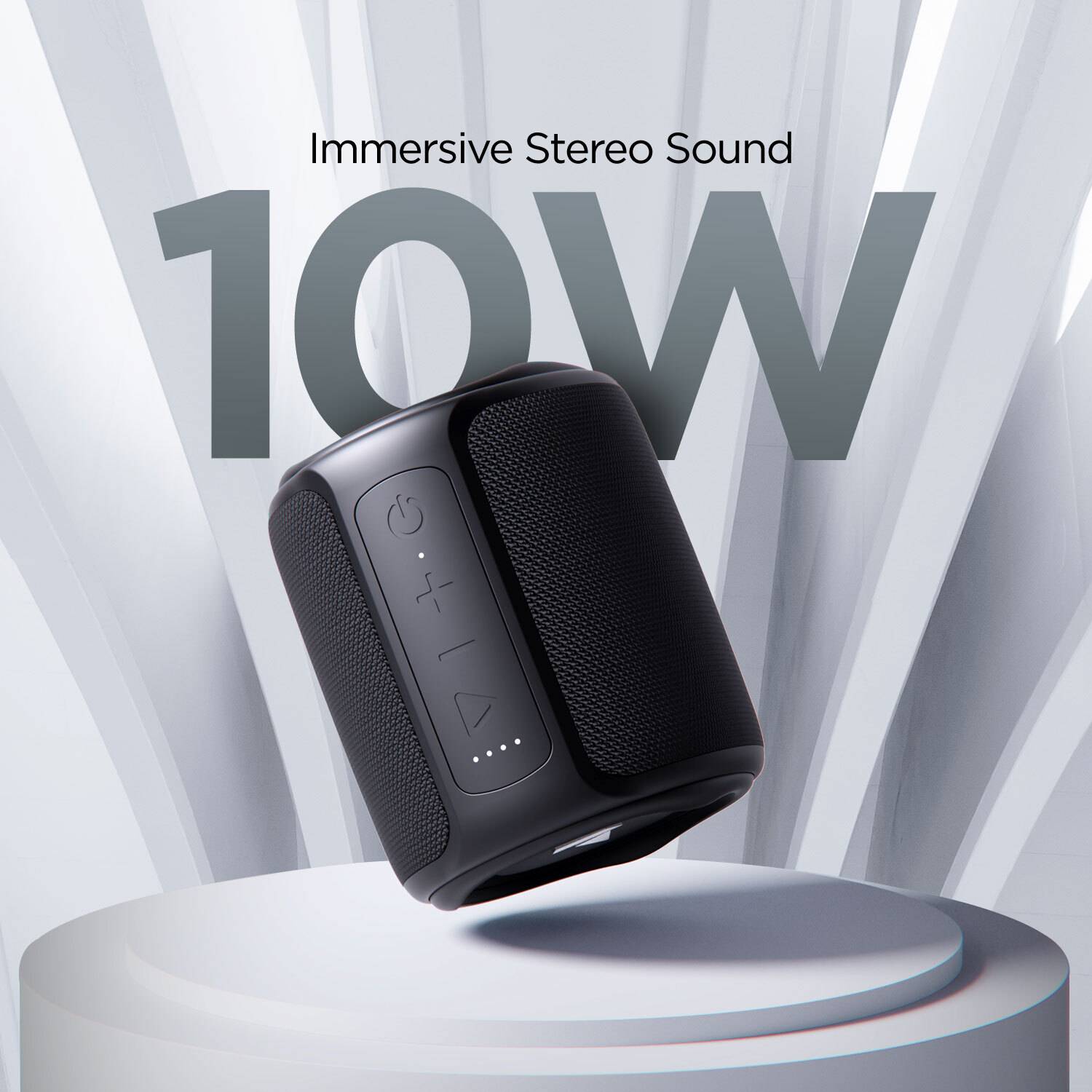 boAt Stone 350 10W Bluetooth Speaker Beige - Image 2