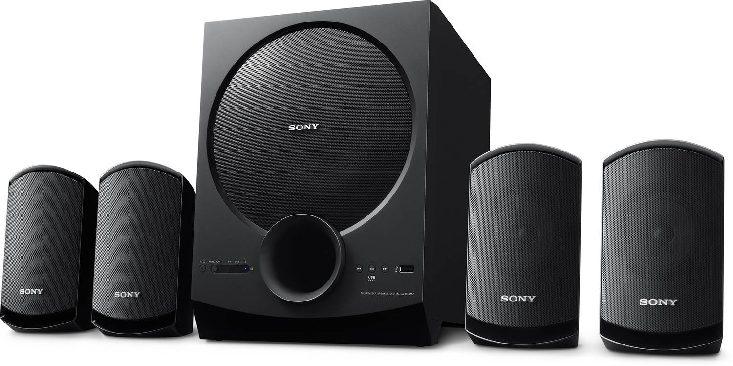 SONY New SA-D40M2 All In One 4.1ch Home Theatre system with Power