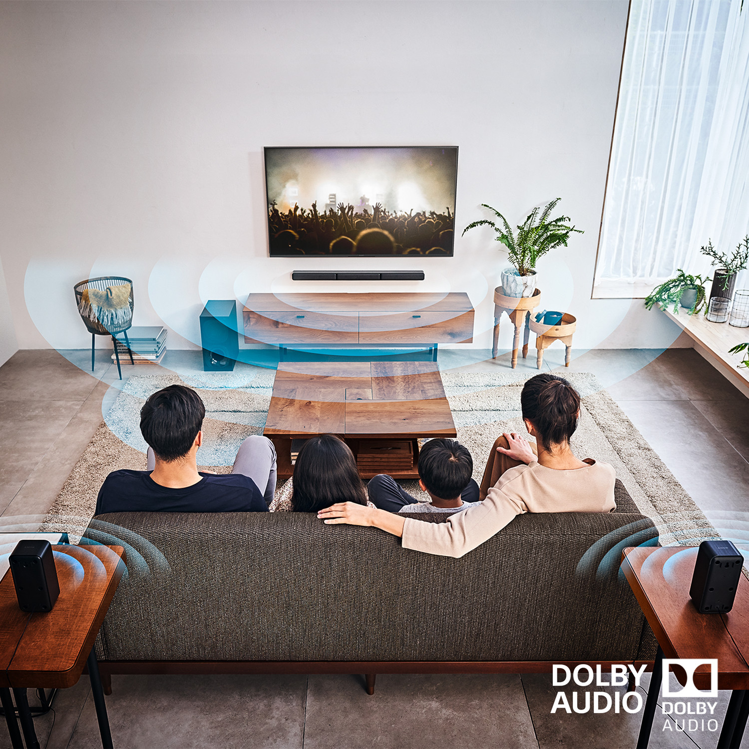 Image of SONY HT-S40R 5.1ch Home Theatre with Dolby Digital, Subwoofer, Rear Speakers, 600 W Bluetooth Soundbar