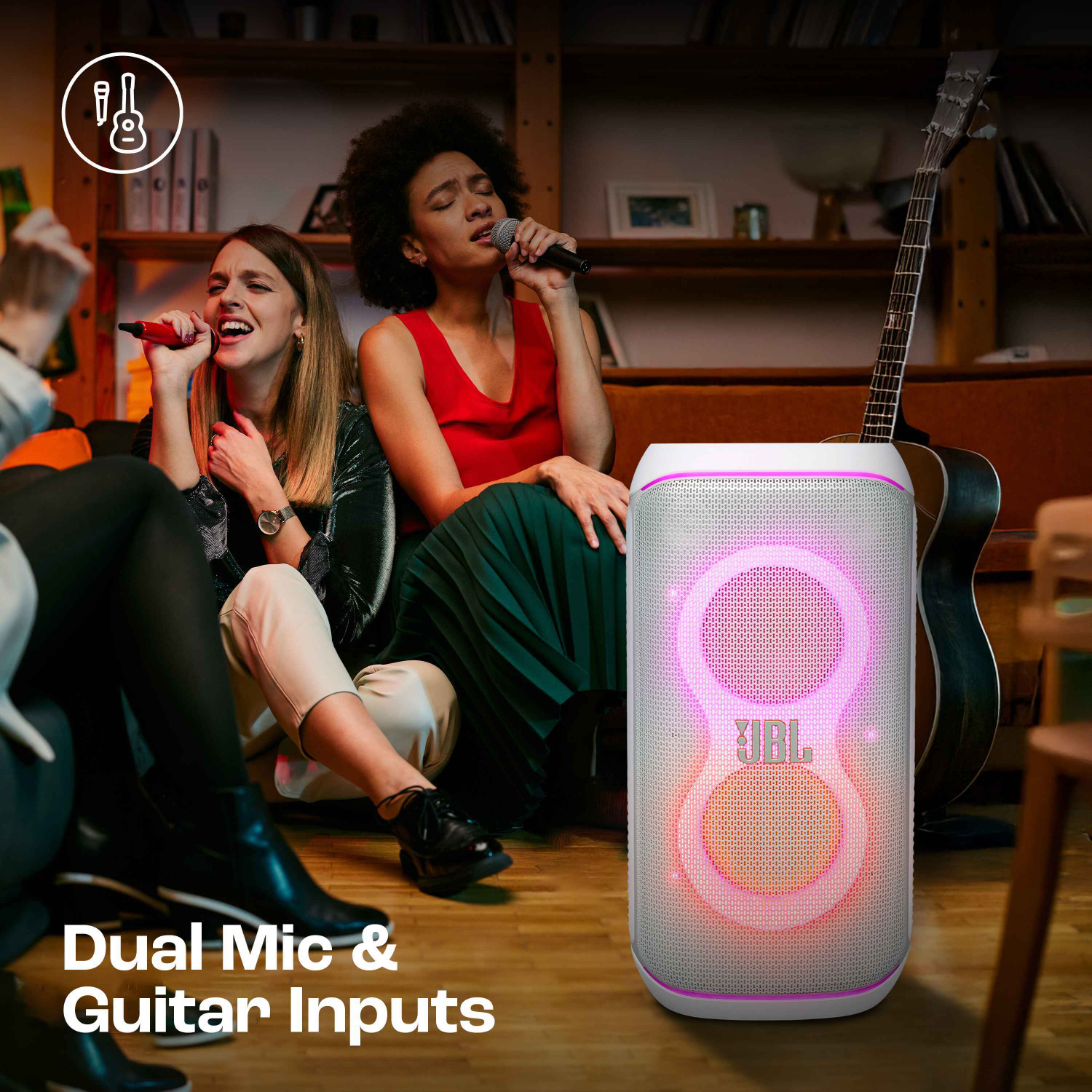 Image of JBL Partybox 120, AI Sound Boost, Futuristic Light Show, Upto 12Hrs Playtime 160 W Bluetooth Party Speaker