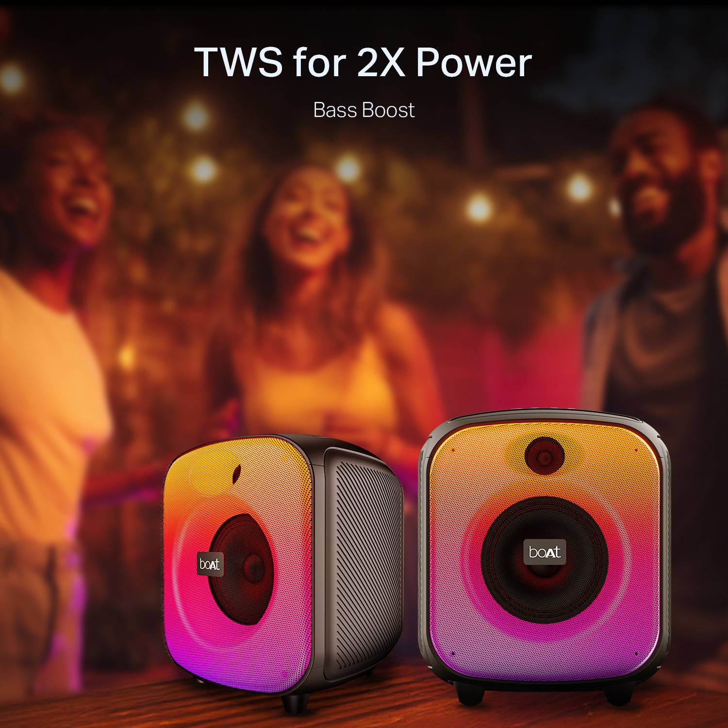 boAt Partypal 65 Pro 42W Bluetooth Party Speaker with Karaoke Mic - Image 5