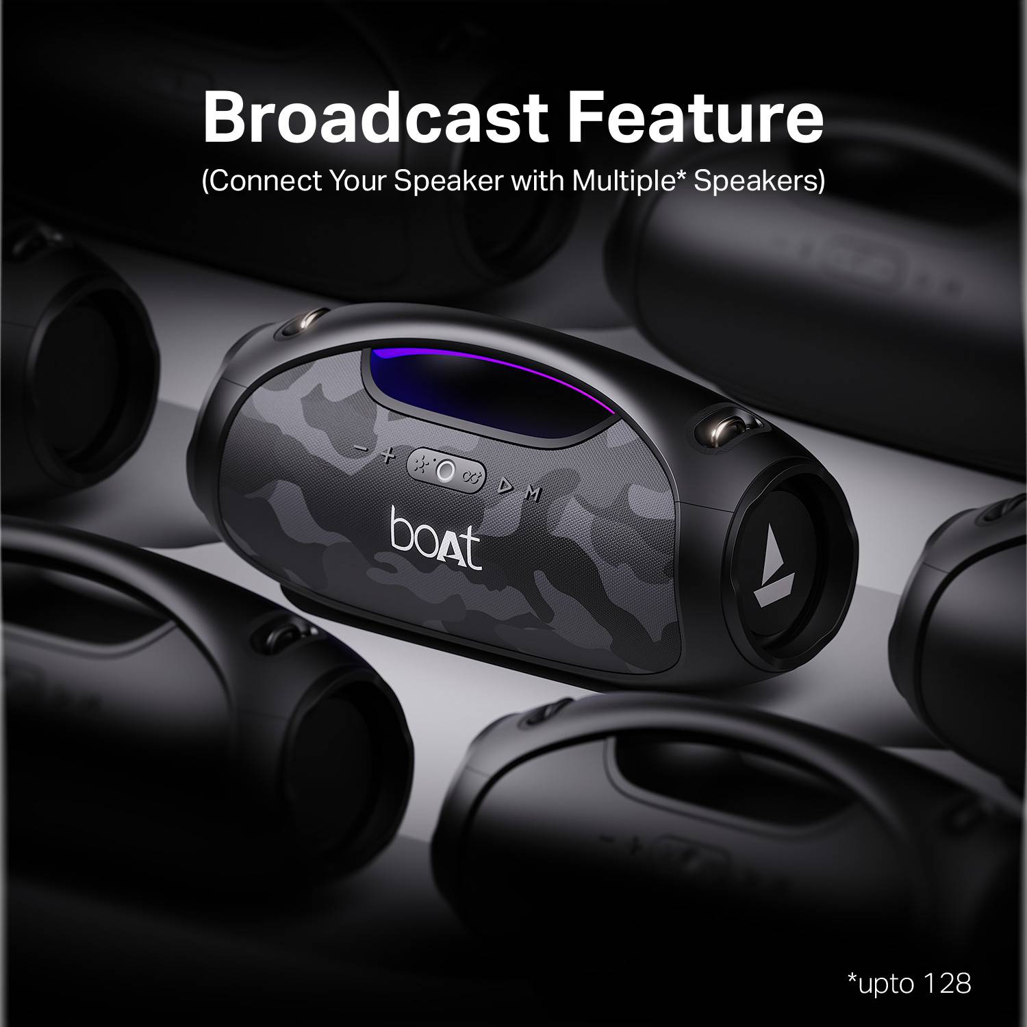 boAt Stone 1800 90W Bluetooth Speaker Beige - Image 4