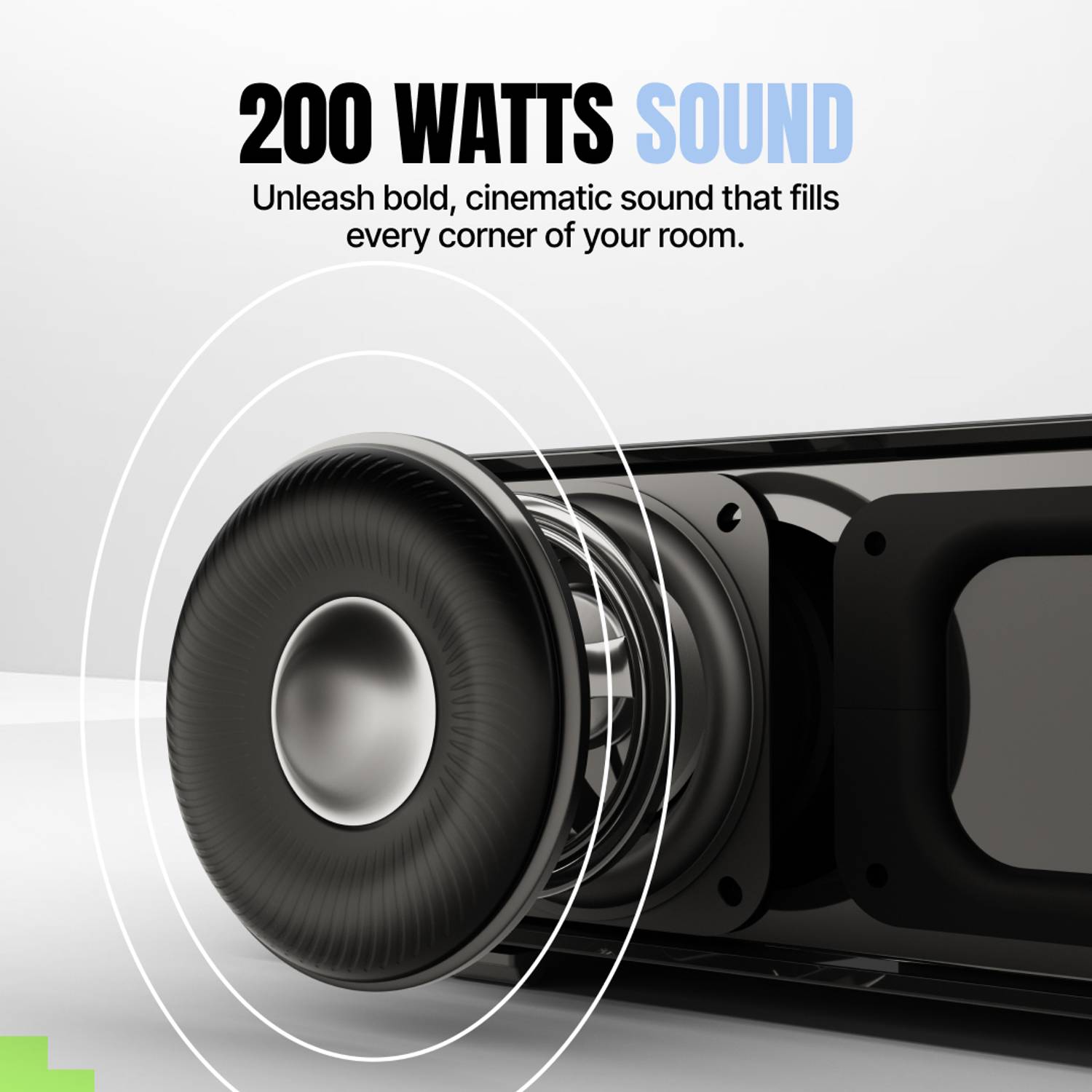 Mivi Fort Sonic 200 Soundbar, 2.1 Channel, Multi-Input and EQ Mod... more