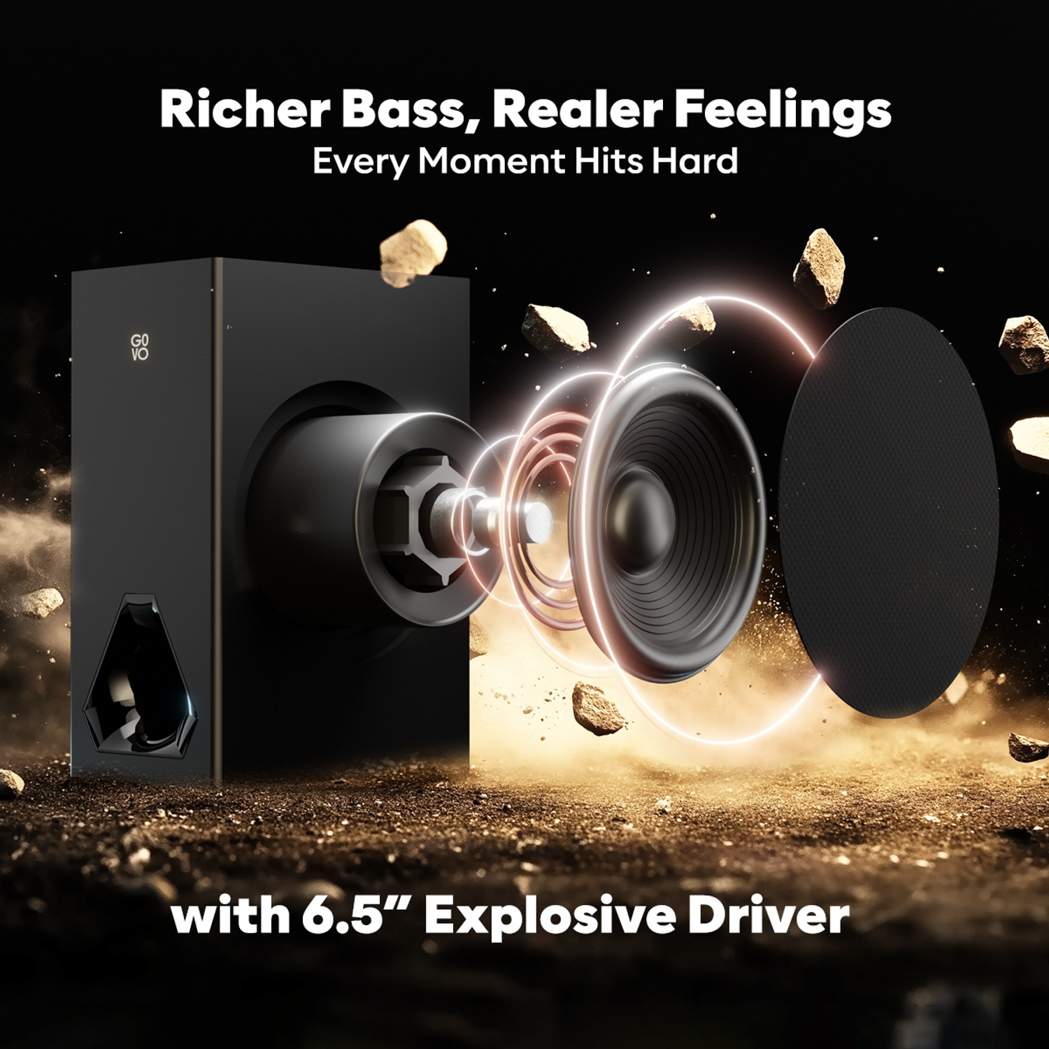 Image of GOVO GOSURROUND 965Pro, Dolby Digital 460 W Bluetooth Soundbar