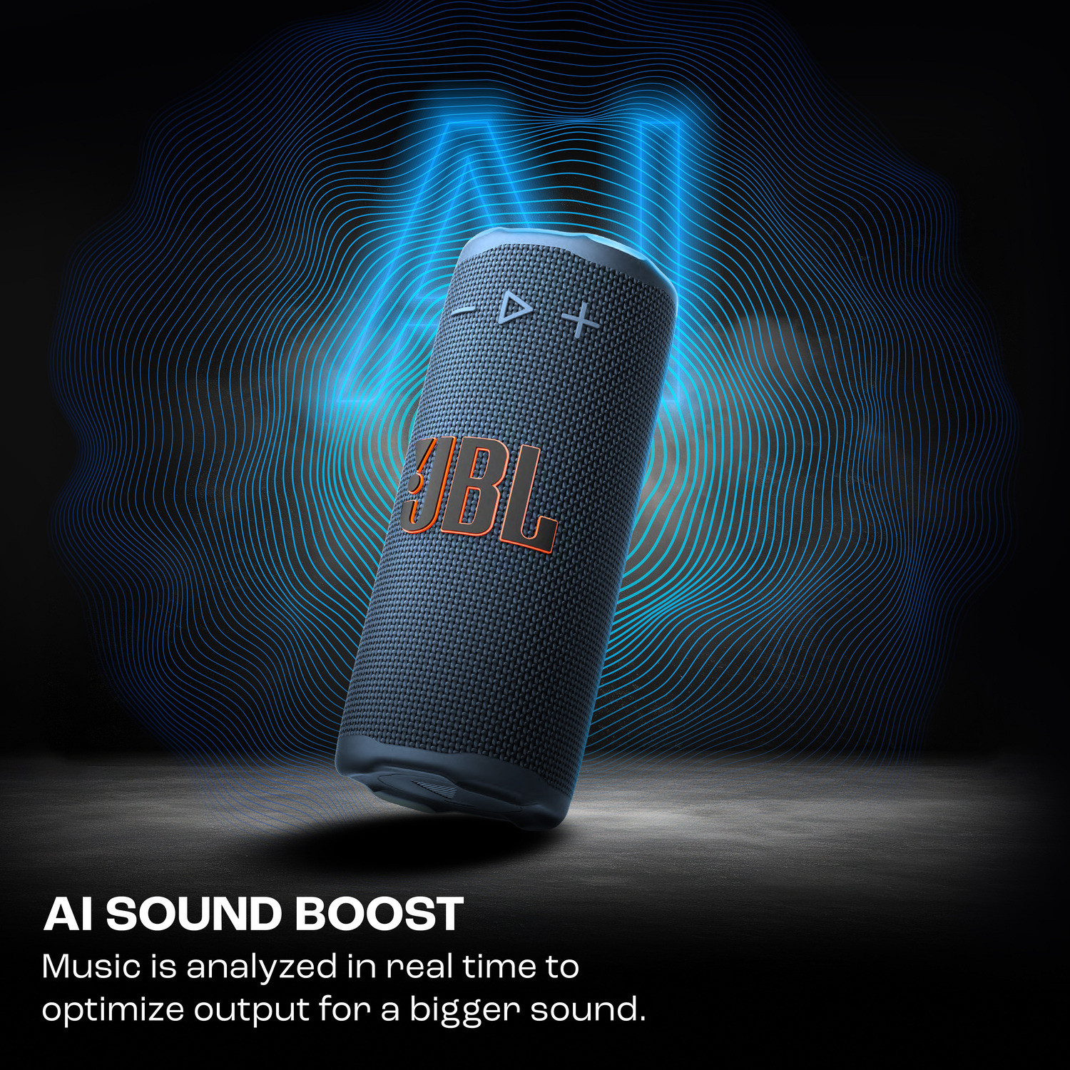 Image of JBL Grip Pro Sound with AI Sound Boost, Ambient Light, 14H Playtime, Auracast IP68 16 W Bluetooth Speaker
