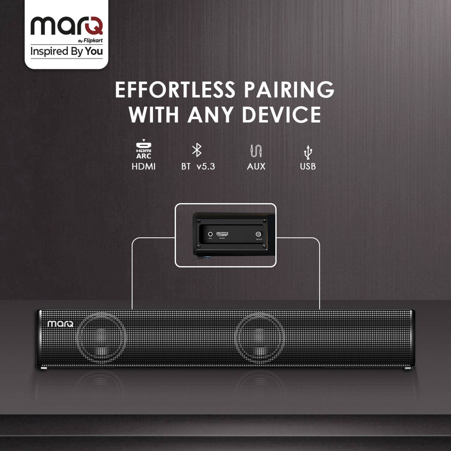 MarQ Thunder 60 60W 2.1 Channel Soundbar - Image 5