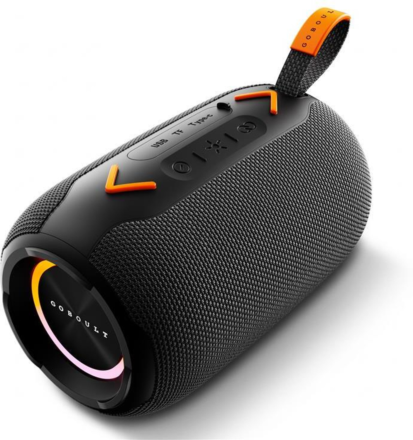 Image of GOBOULT Groove 12W, Dual Dynamic Drivers, RGB LED, TWS Connectivity, Upto 12Hrs Battery 12 W Bluetooth Speaker