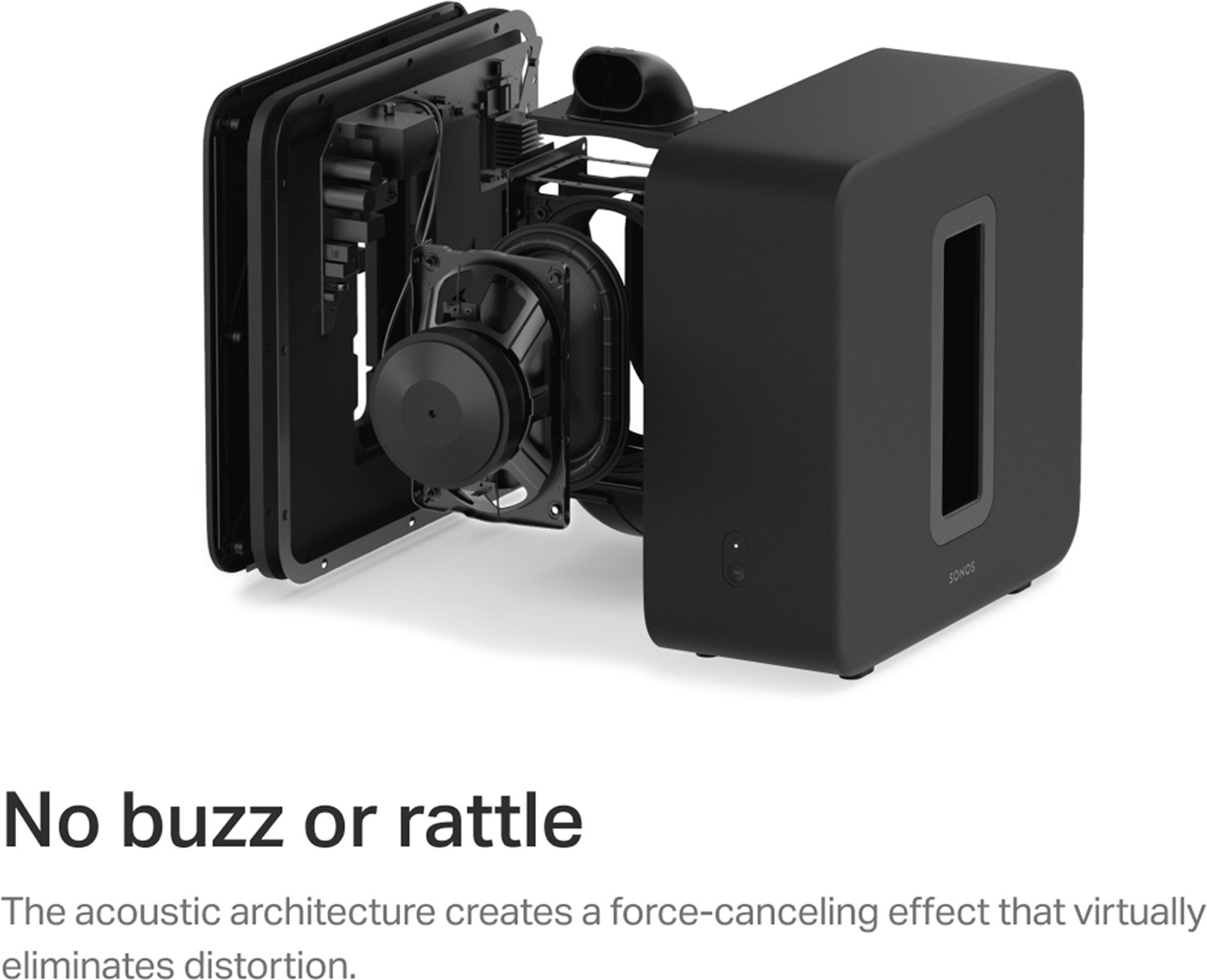 Image of Sonos Sub 4 - Premium Wireless Subwoofer 120 W Bluetooth Home Audio Speaker