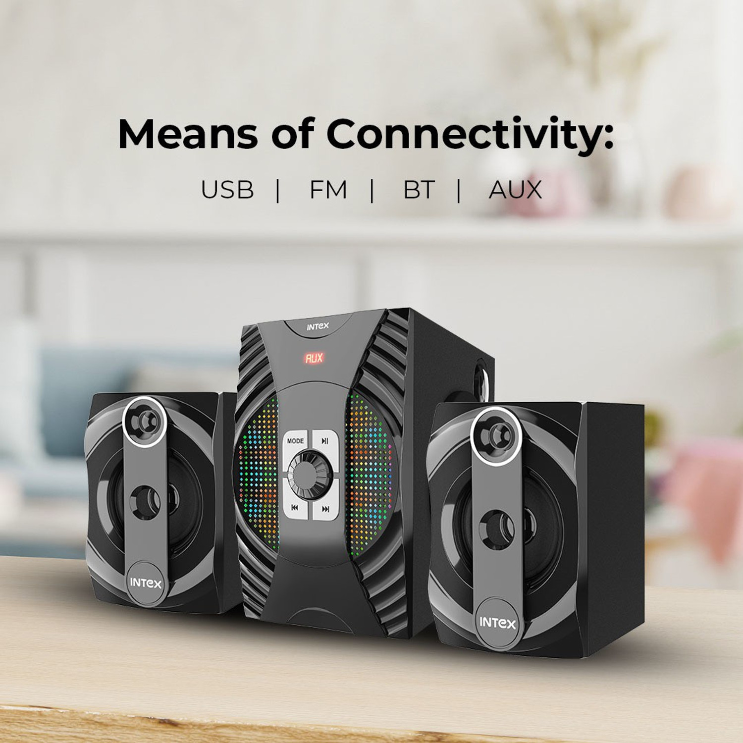 Image of Intex MM 4.1 FMUB 78 W Bluetooth Party Speaker