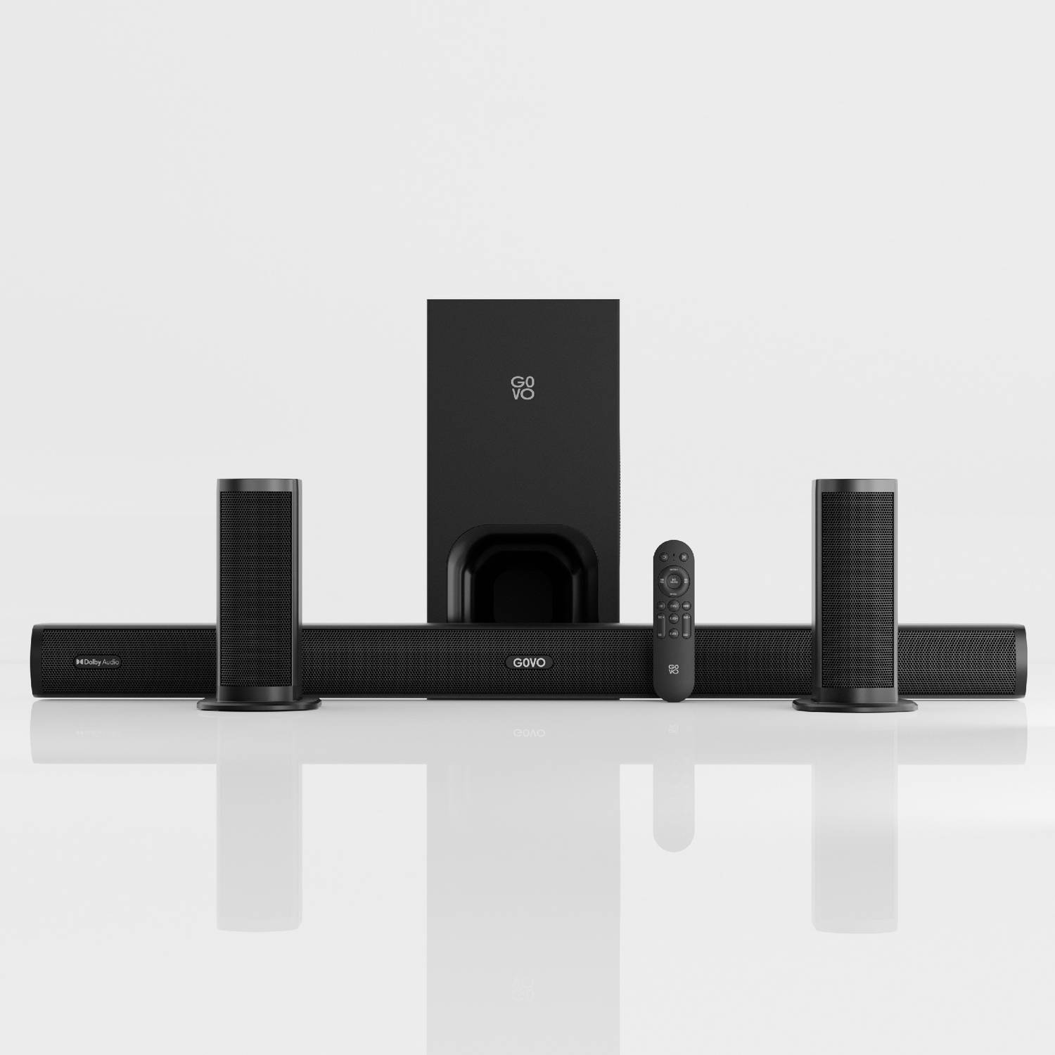GOVO GOSURROUND 965 Dolby Digital wired Subwoofer 525 W Bluetooth