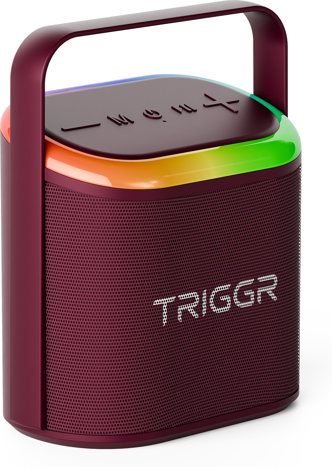 Image of TRIGGR Roar 20 with RGB Lights, Metal Mesh, TWS & FM Mode, 7H Playtime, BT v5.4,20W 20 W Bluetooth Speaker