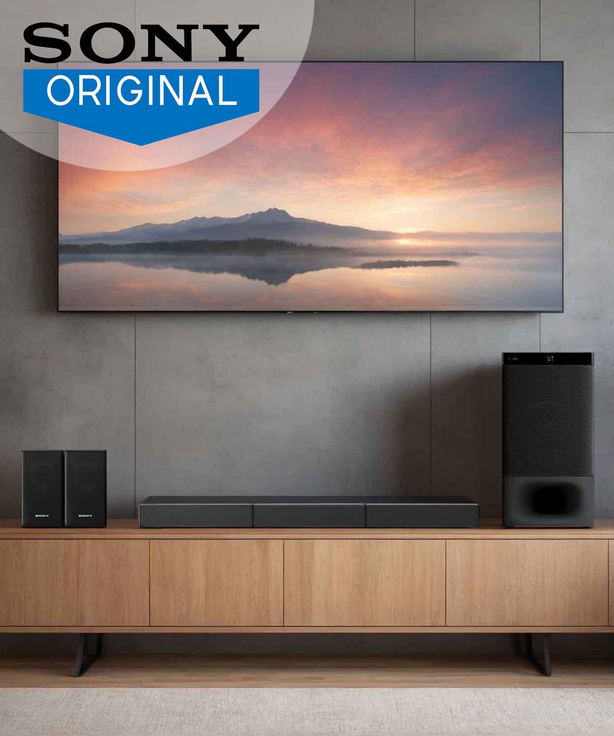 Image of SONY HT-S20R 5.1ch Home Theatre with Digital, Subwoofer, Rear Speakers, 400 W Bluetooth Soundbar