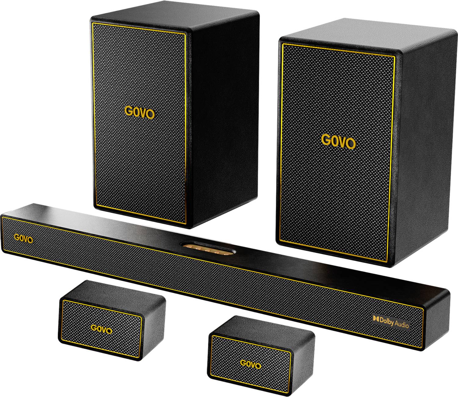 GOVO Gosurround 1008 Pro Dolby Digital Bluetooth Soundbar 680W Blue