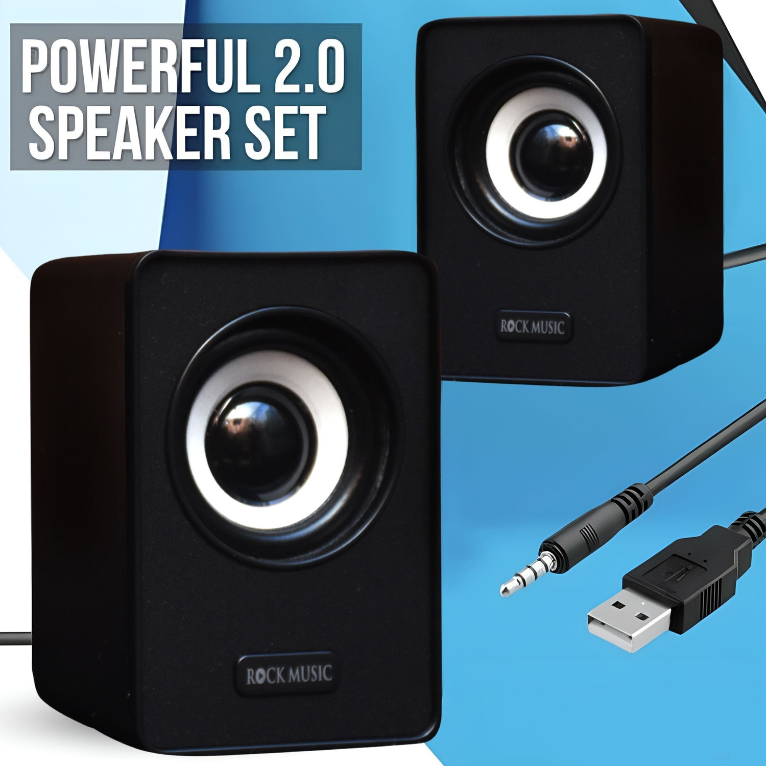 Image of otoobest 6W Computer Speaker with Deep Bass USB Power & Clear Stereo Sound Coonect Mobile 6 W Bluetooth Laptop /Desktop Speaker