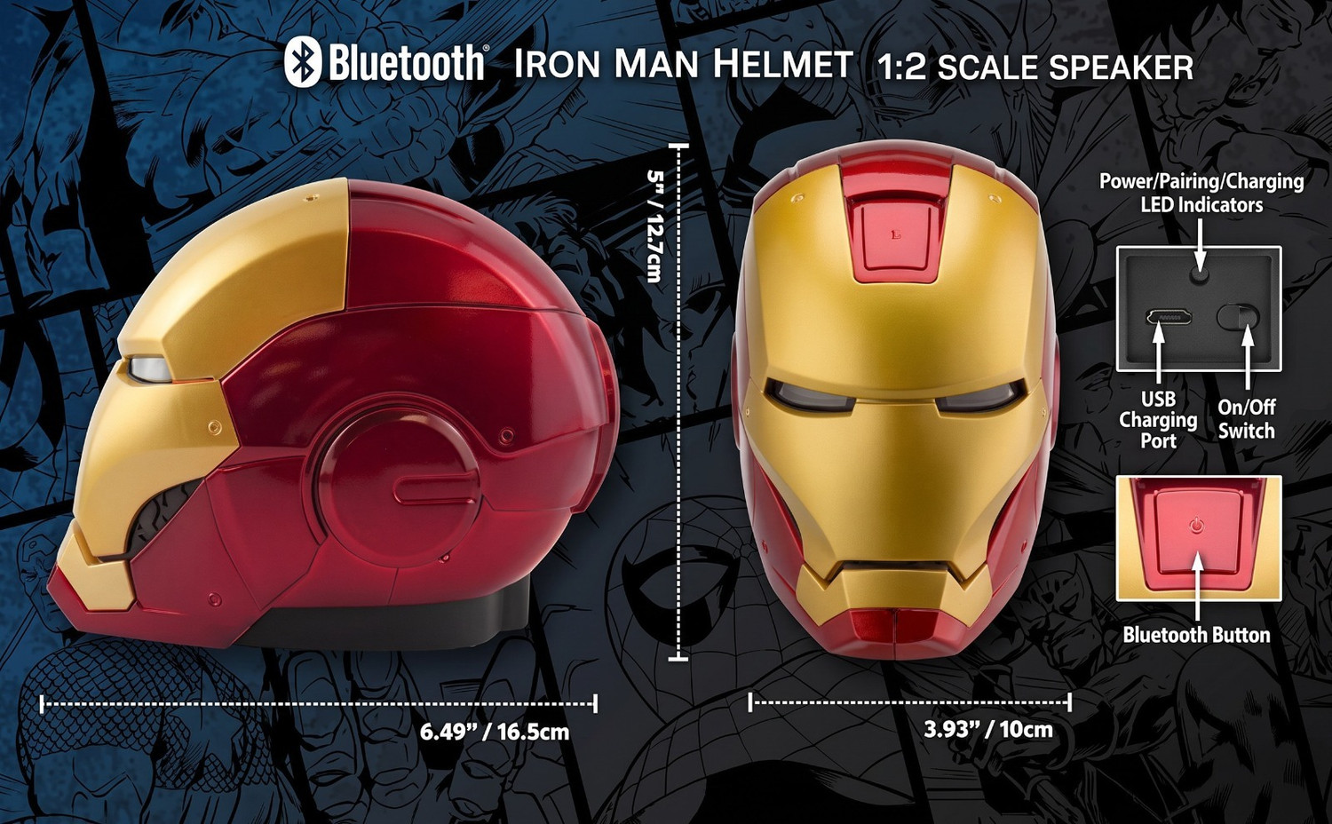 Image of Walrus WL-Ironman 5 W Bluetooth Laptop /Desktop Speaker