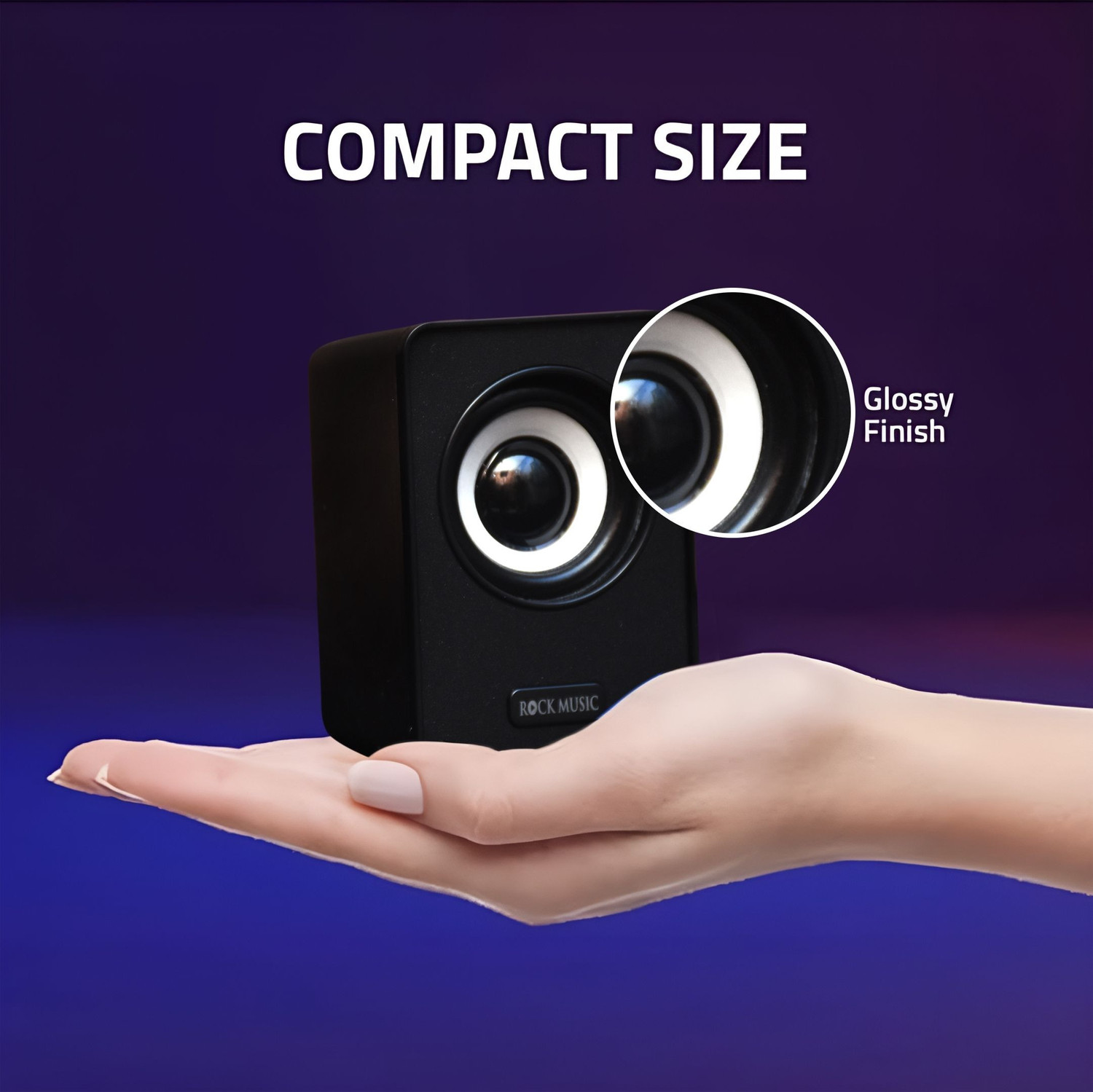 Image of otoobest 6W Computer Speaker with Deep Bass USB Power & Clear Stereo Sound Coonect Mobile 6 W Bluetooth Laptop /Desktop Speaker