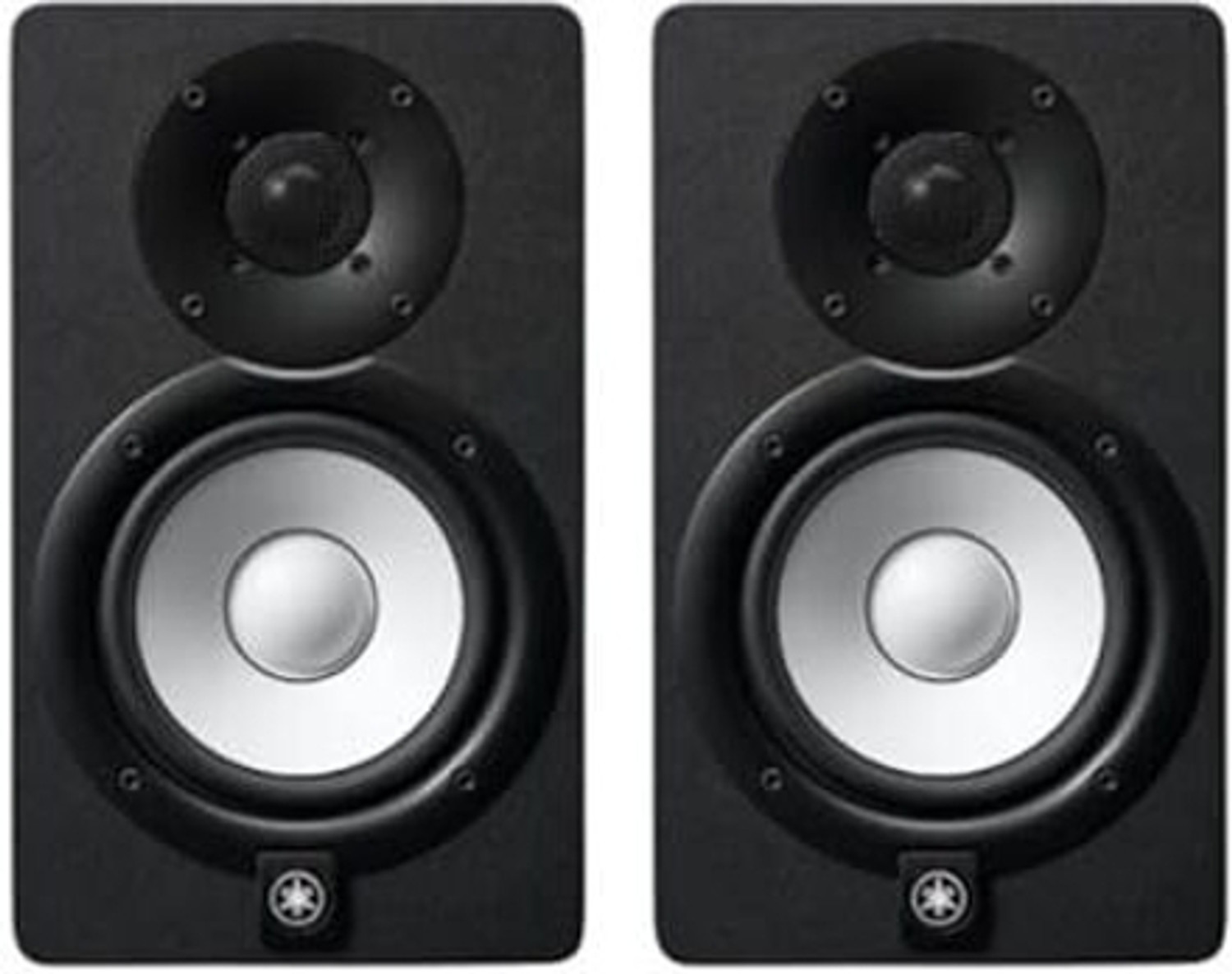 Image of YAMAHA HS5 Pair Black Powered Studio Monitors 70 W Laptop /Desktop Speaker