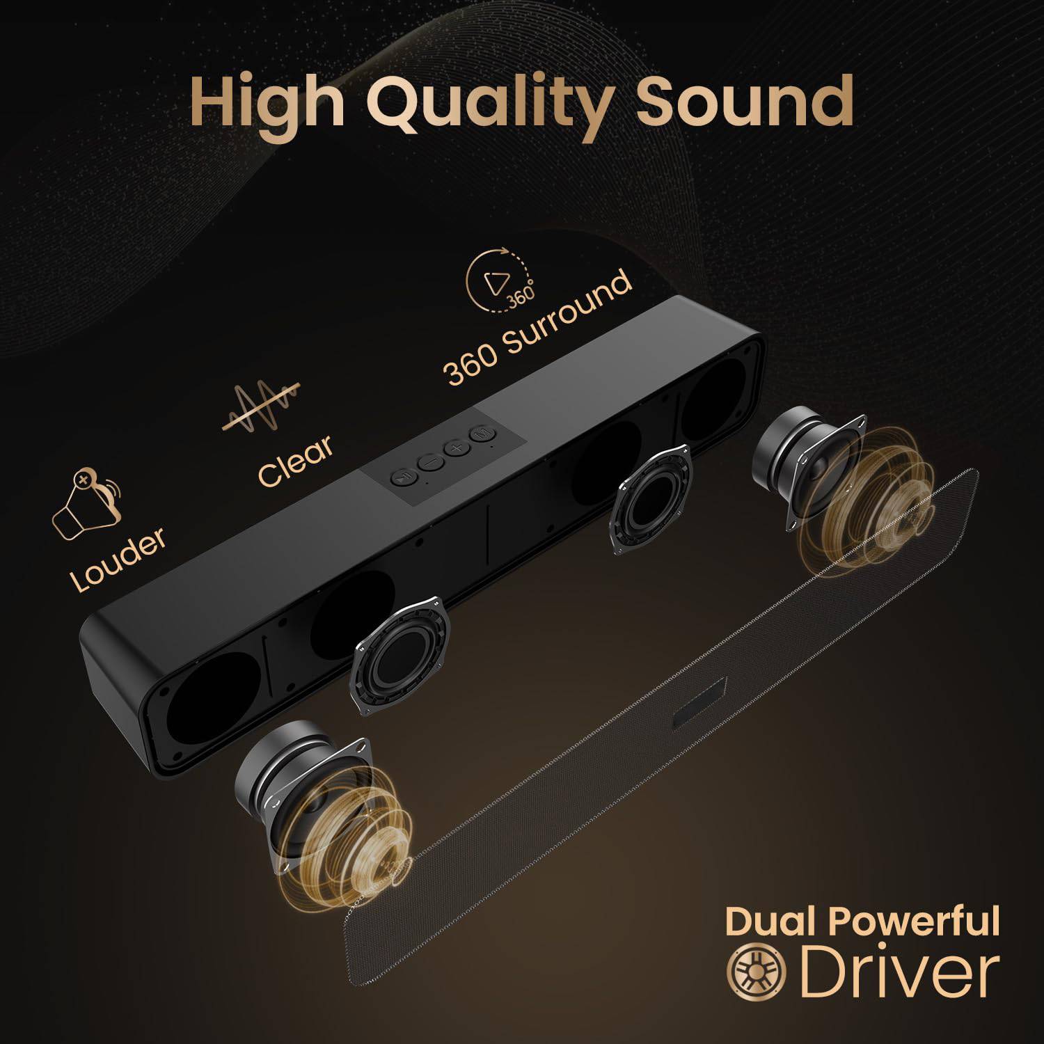 ZSIV DJ Wireless Rechargeable Speaker - Image 2
