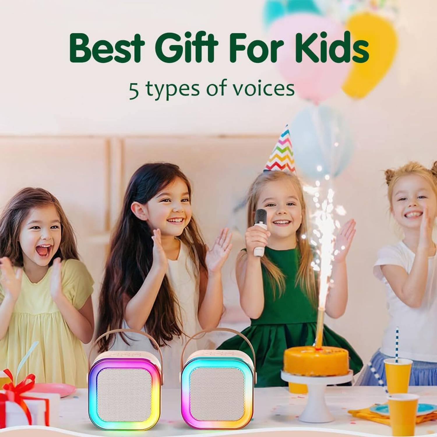 VRTREND K12 Mini Karaoke Toy Speaker - Image 4